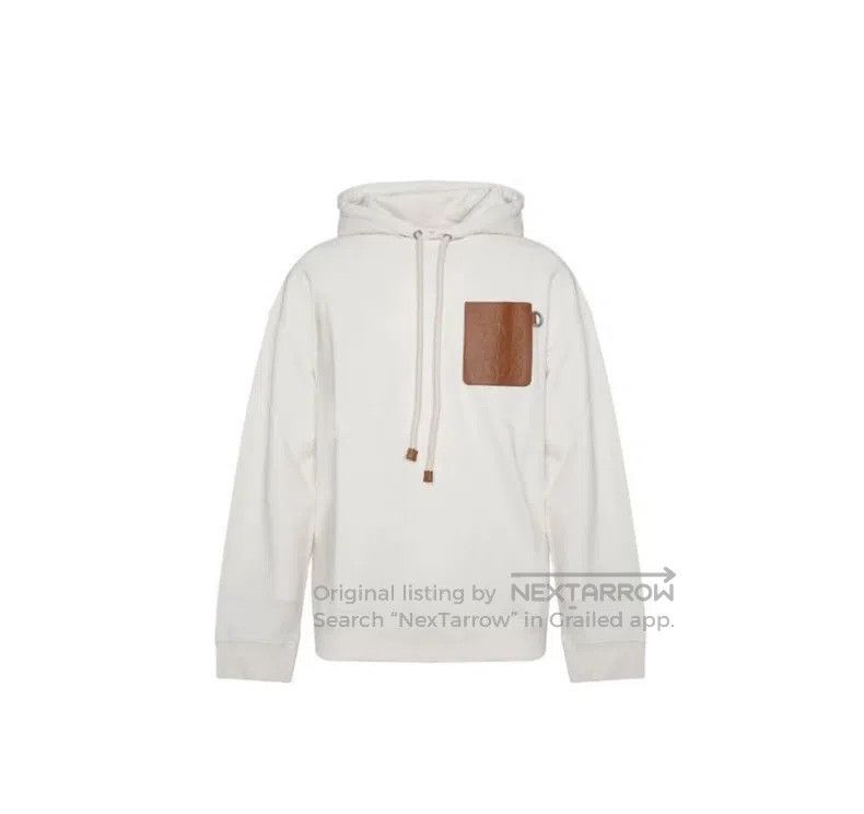 Loewe Loewe Leather Patch Logo Hoodie Size US M / EU 48-50 / 2 - 3 Thumbnail