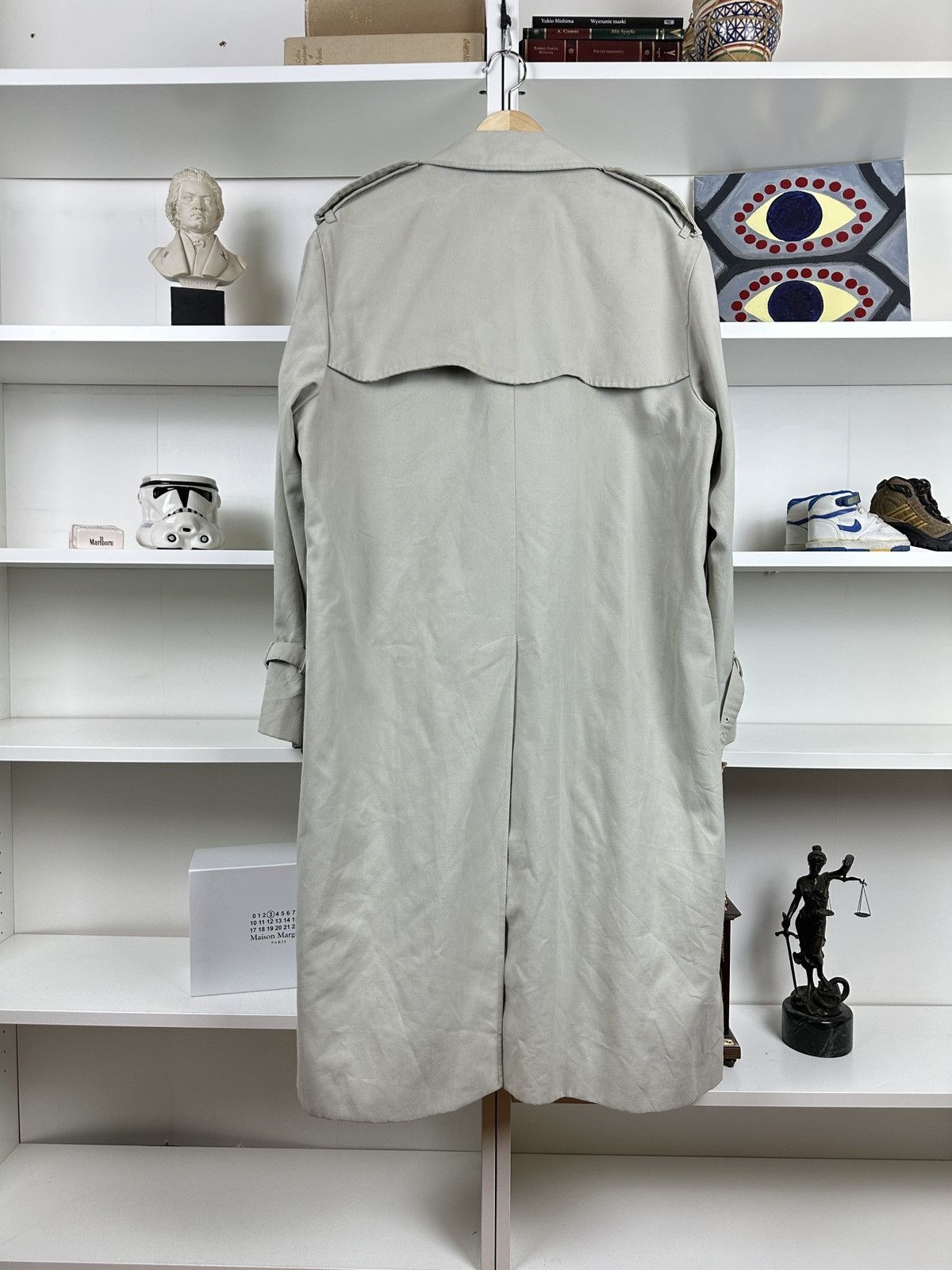 Burberry Prorsum Vintage Burberry nova check trench coat Size US XL / EU 56 / 4 - 4 Thumbnail
