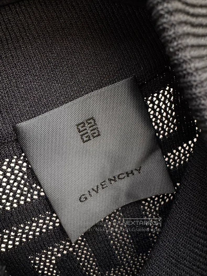 Givenchy Givenchy Black Knitted Sweater Size US L / EU 52-54 / 3 - 3 Thumbnail