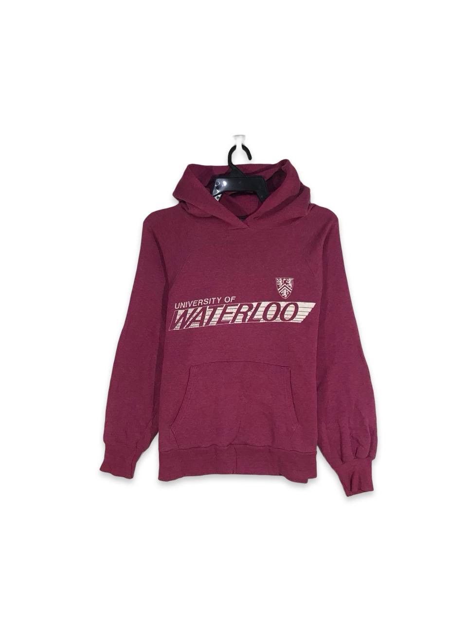 Other Vintage 80s university of waterloo hoodie jumper size M Size US M / EU 48-50 / 2 - 1 Thumbnail