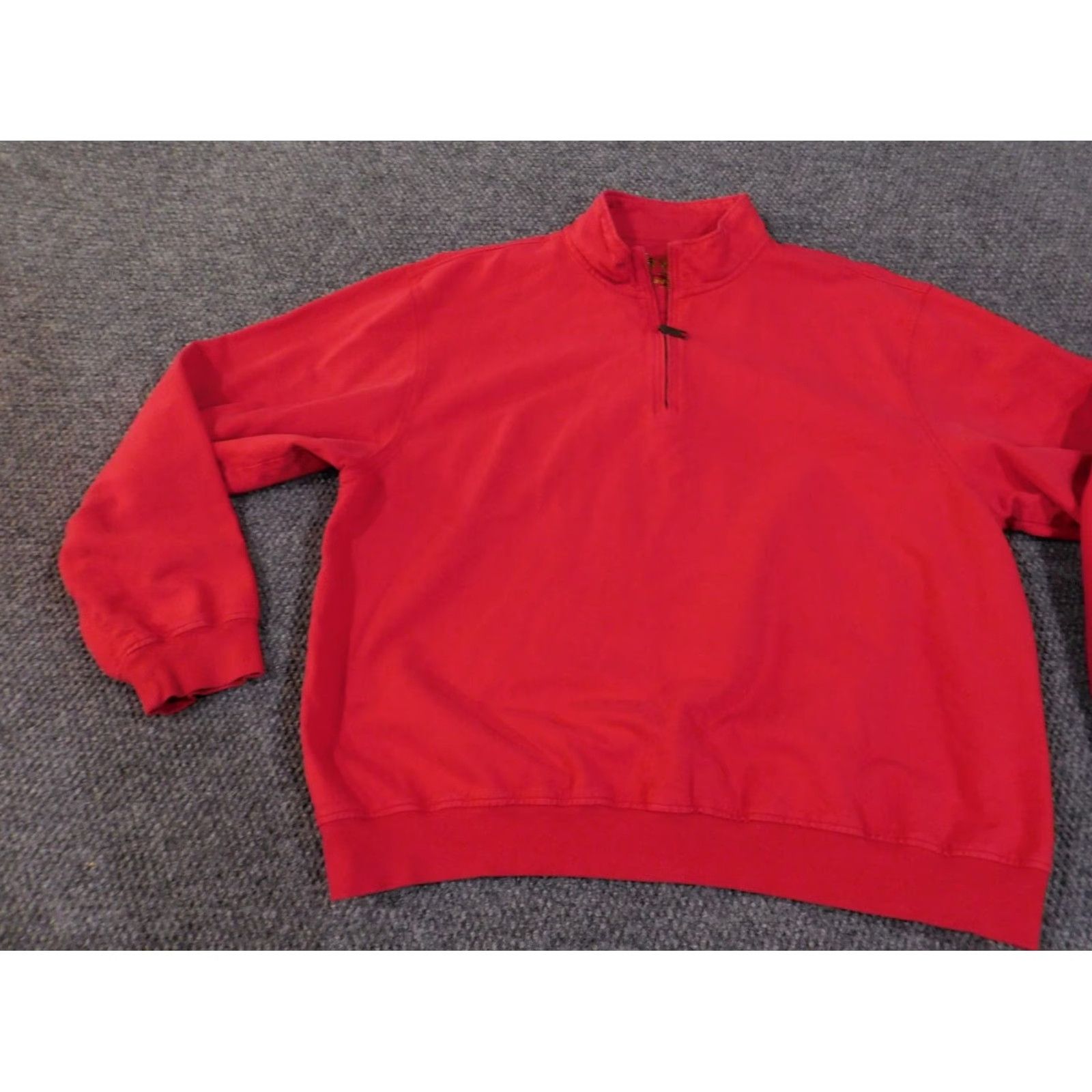 Orvis Orvis Sweater Mens 2XL Pink Mock Neck Knit Pullover Zipper Casual Outdoor Stretch Long Sleeve Regular Adult Mens Clothing Size US XXL / EU 58 / 5 - 2 Thumbnail