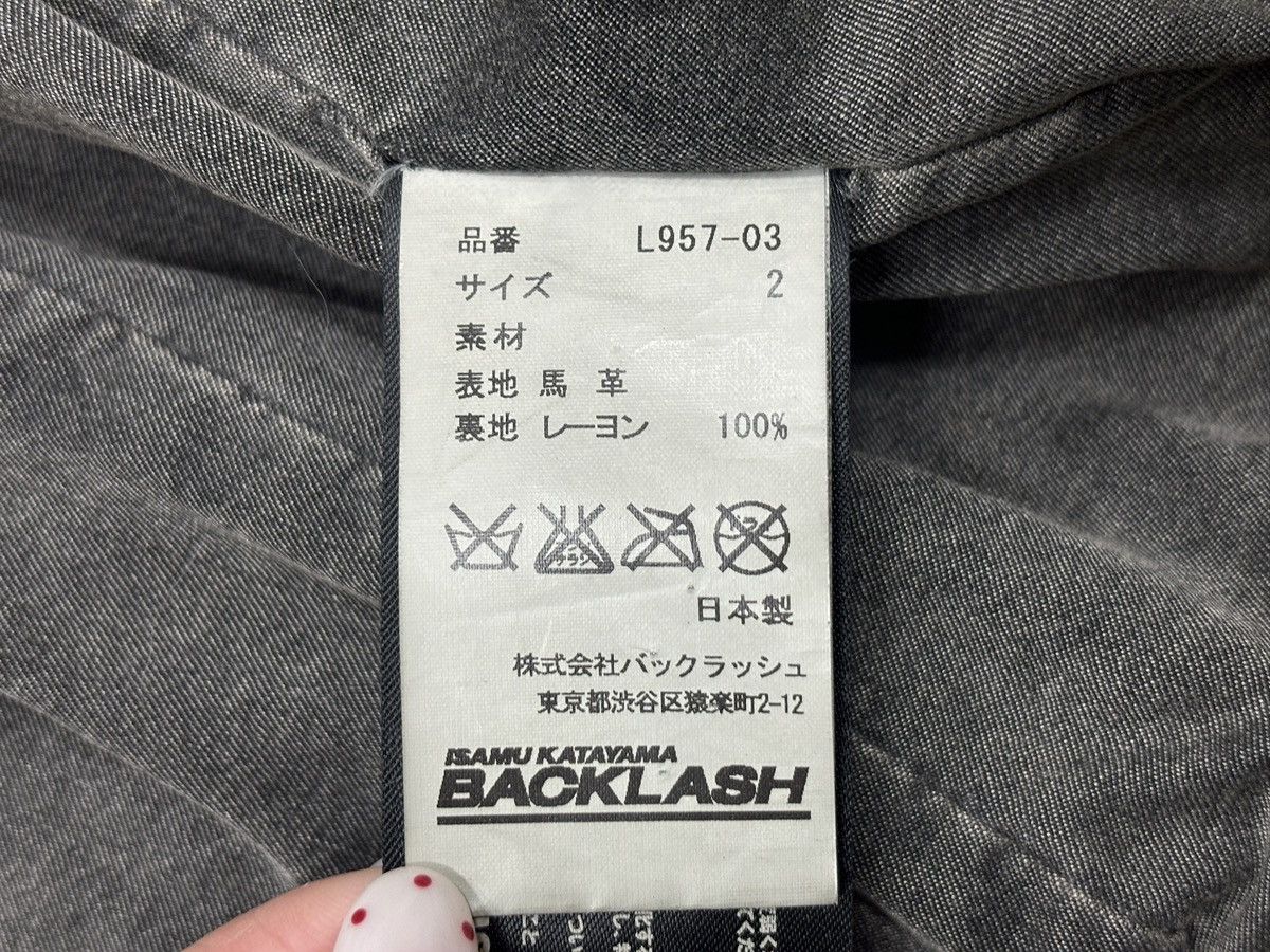 Isamu Katayama Backlash isamukatayama backlash Horsehide Leather Jacket Size US S / EU 44-46 / 1 - 11 Thumbnail
