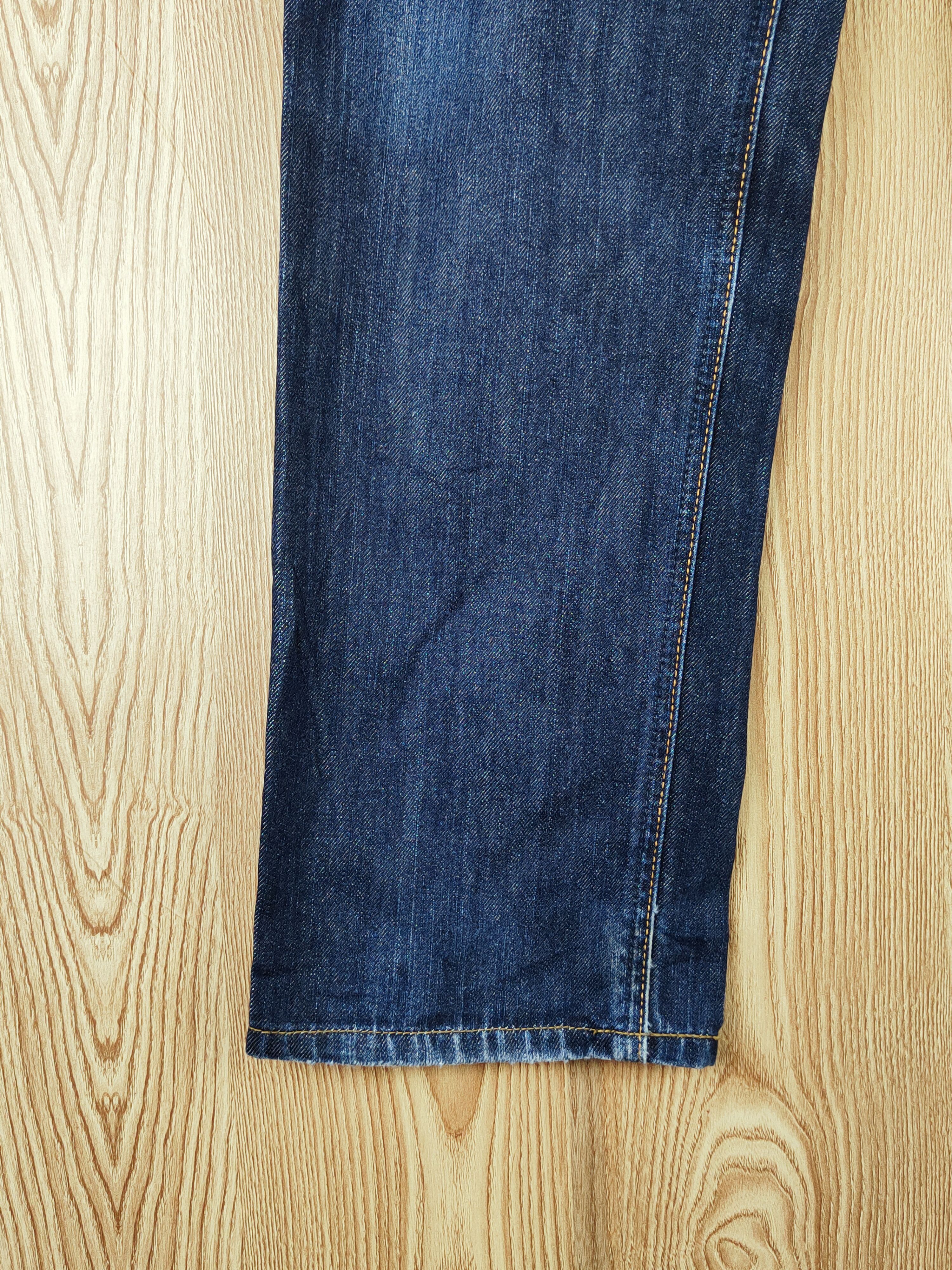 Edwin Edwin Dark Blue Distressed Ripped Jeans #S2683 Size US 31 - 4 Thumbnail