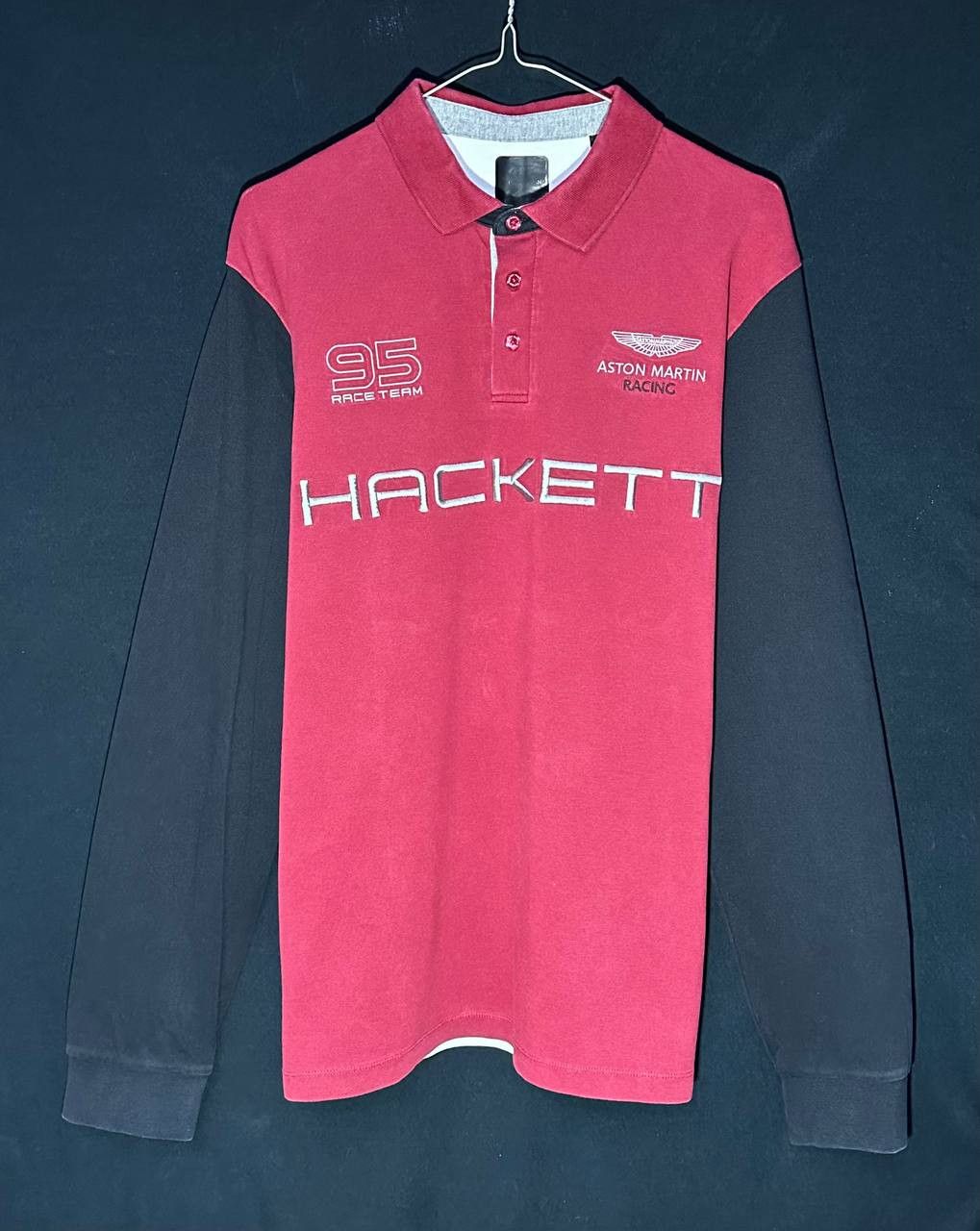 Hackett Hackett Aston Martin Racing Team 95 Polo Shirt Long Sleeve Size US L / EU 52-54 / 3 - 1 Thumbnail