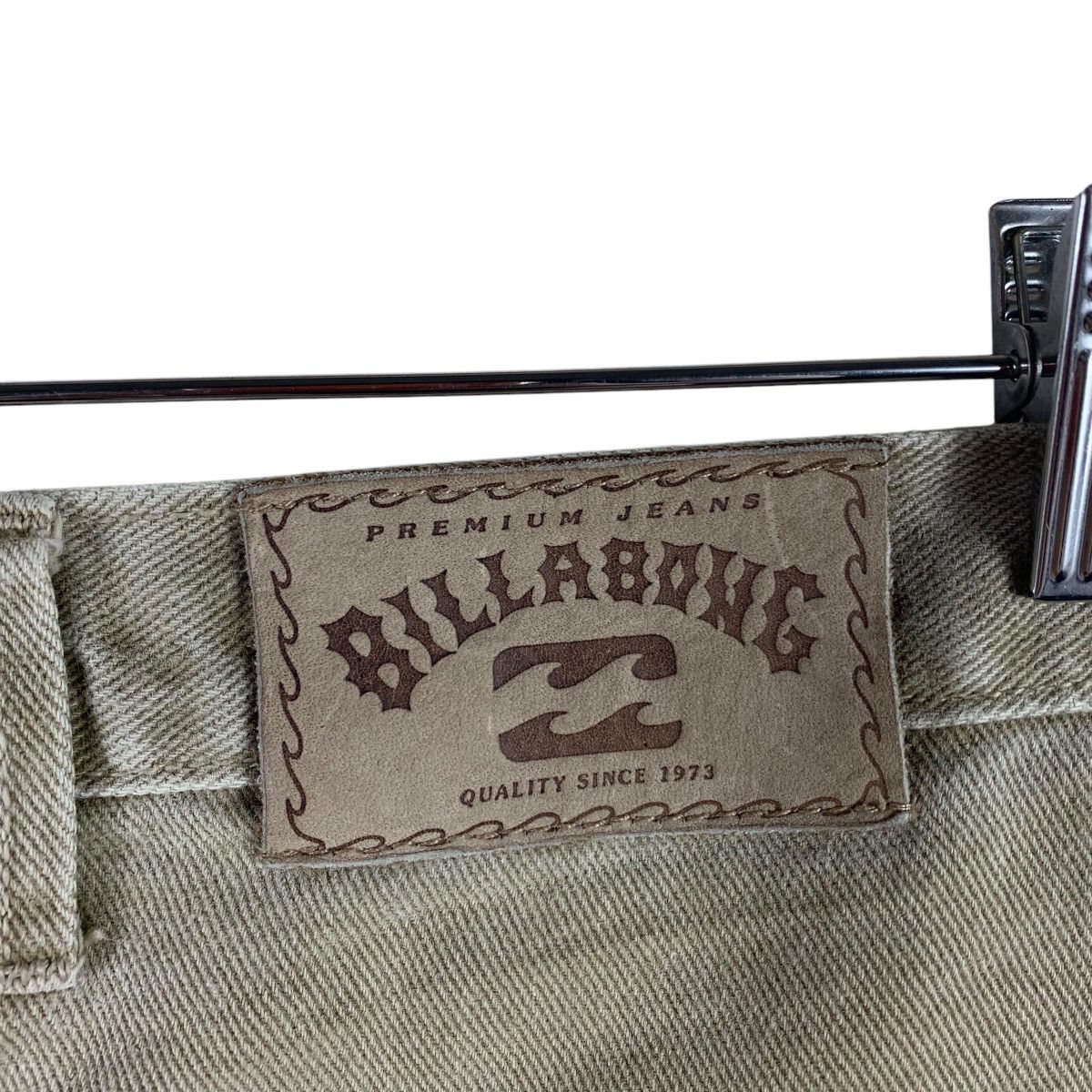 Billabong × Vintage Vintage BILLABONG khaki colour jeans Size US 31 - 22 Thumbnail