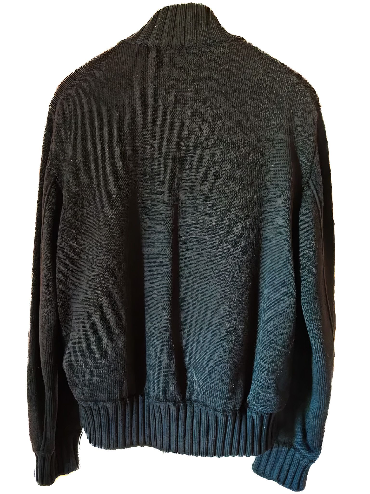 BEAVER FUR LINING WOOL SWEATER