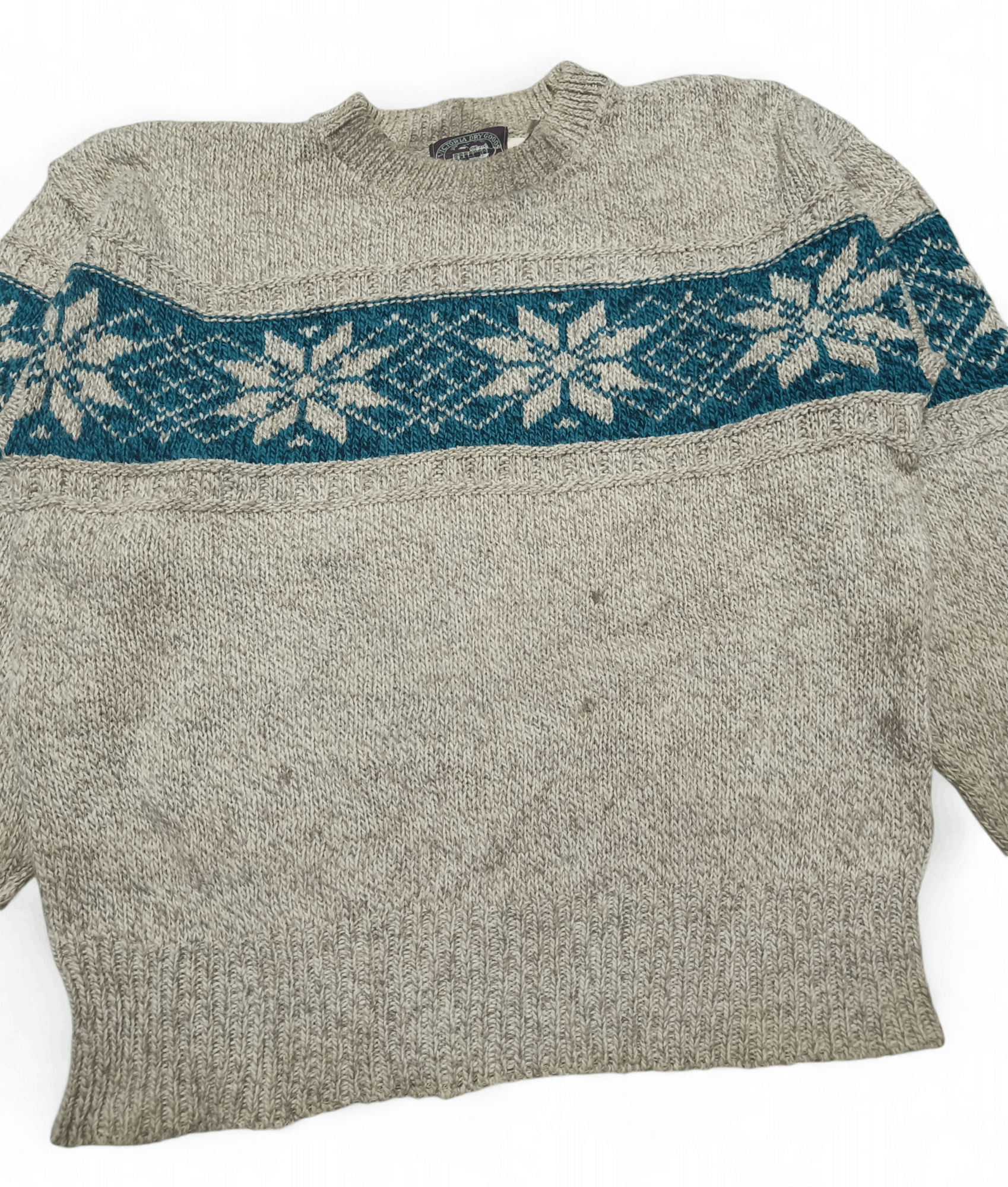 Other Vintage 80s VICTORIAN DRY GOODS Ethnic Motifs Knit Sweater Size US M / EU 48-50 / 2 - 2 Thumbnail
