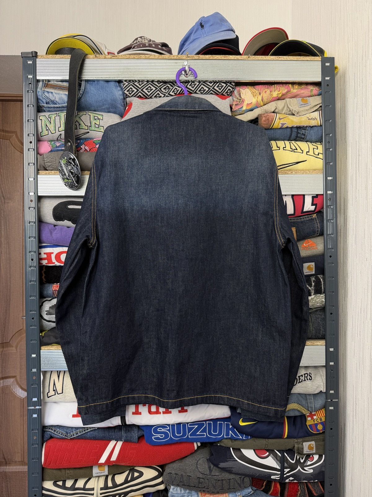 RRL Ralph Lauren RRL Double RL Denim Washed Truck Jacket Size US M / EU 48-50 / 2 - 2 Thumbnail