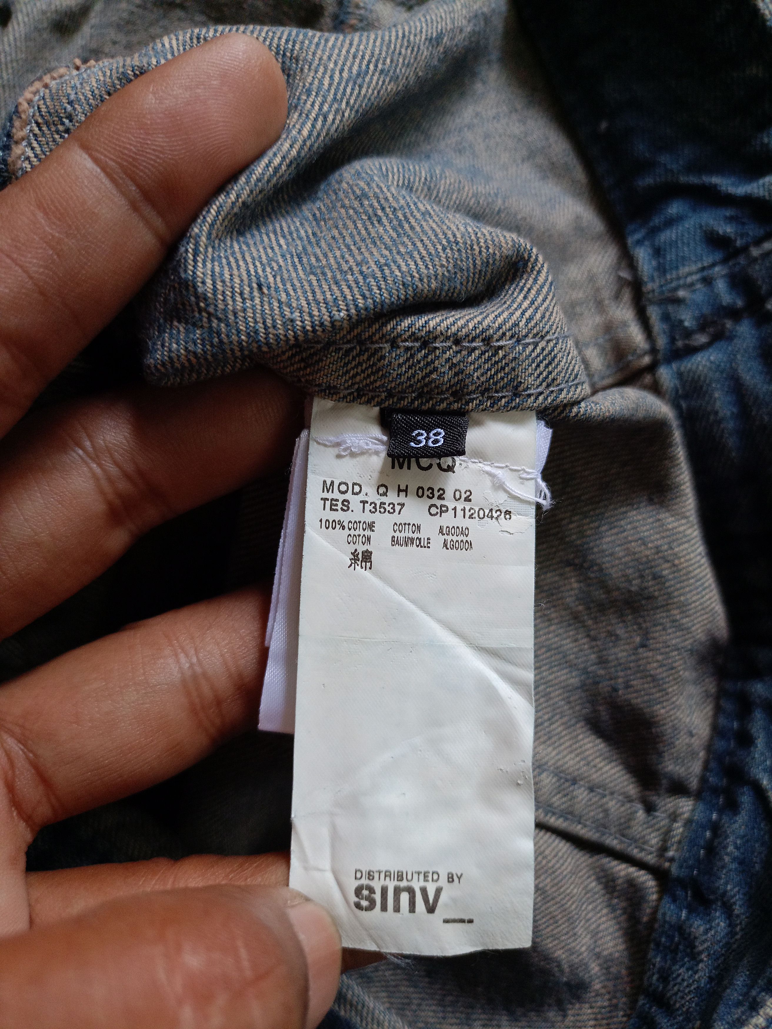 Alexander McQueen Alexander McQueen Waxed Denim jacket Size XS / US 0-2 / IT 36-38 - 11 Thumbnail