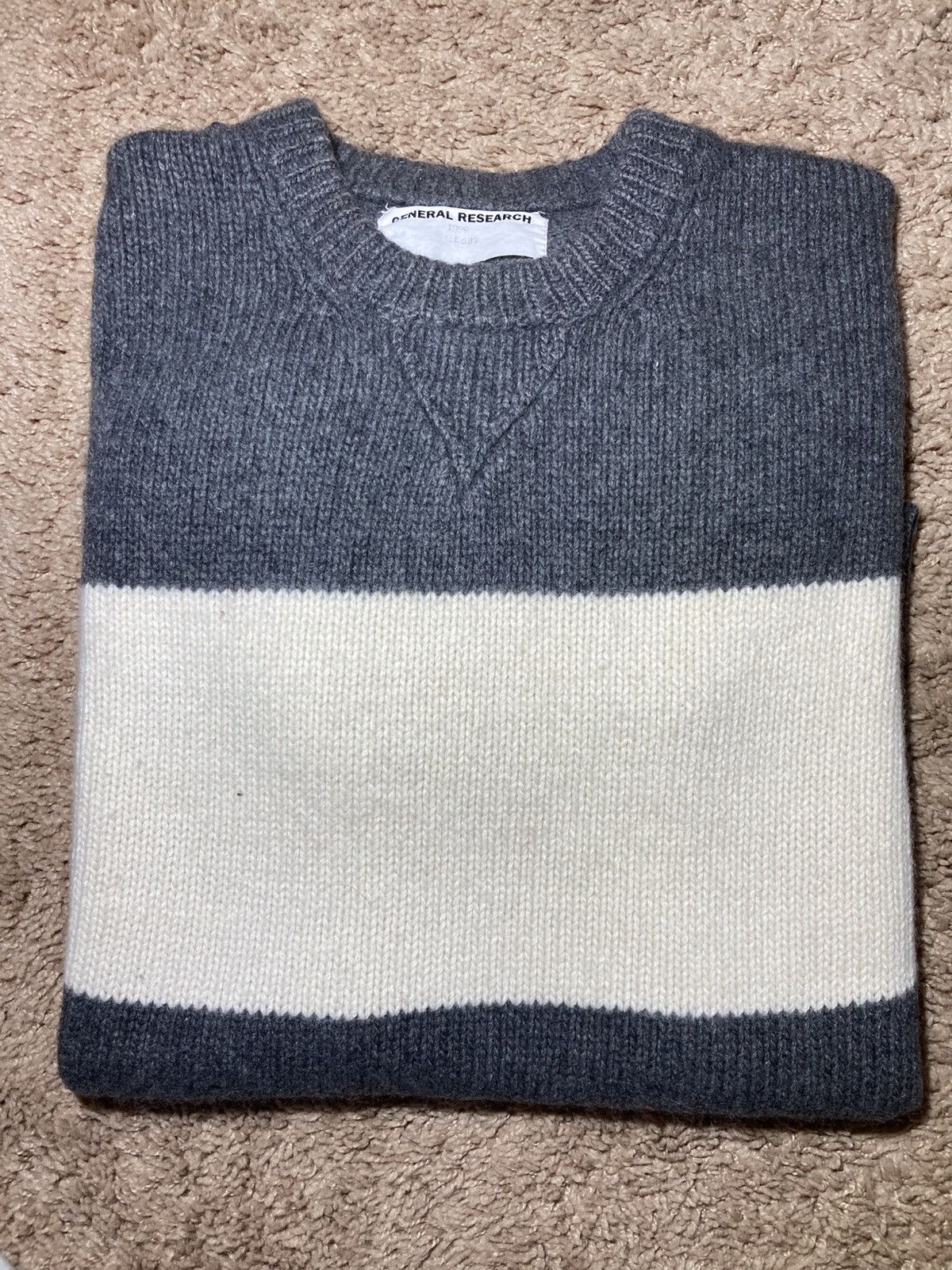 General Research × Japanese Brand 1999 General Research Cashmere Seditionaries Knit 90s Sex GR Size US M / EU 48-50 / 2 - 1 Thumbnail