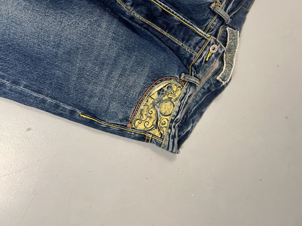 Japanese Brand Vintage the year of golden japanese embroidered denim pants Size US 40 / EU 56 - 12 Thumbnail