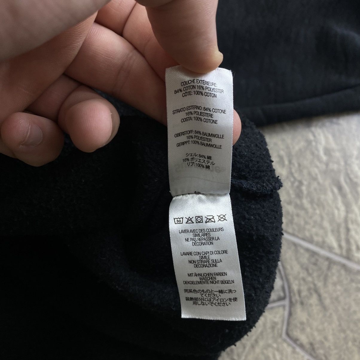 Supreme Supreme sweatshirt Black Size US S / EU 44-46 / 1 - 11 Thumbnail