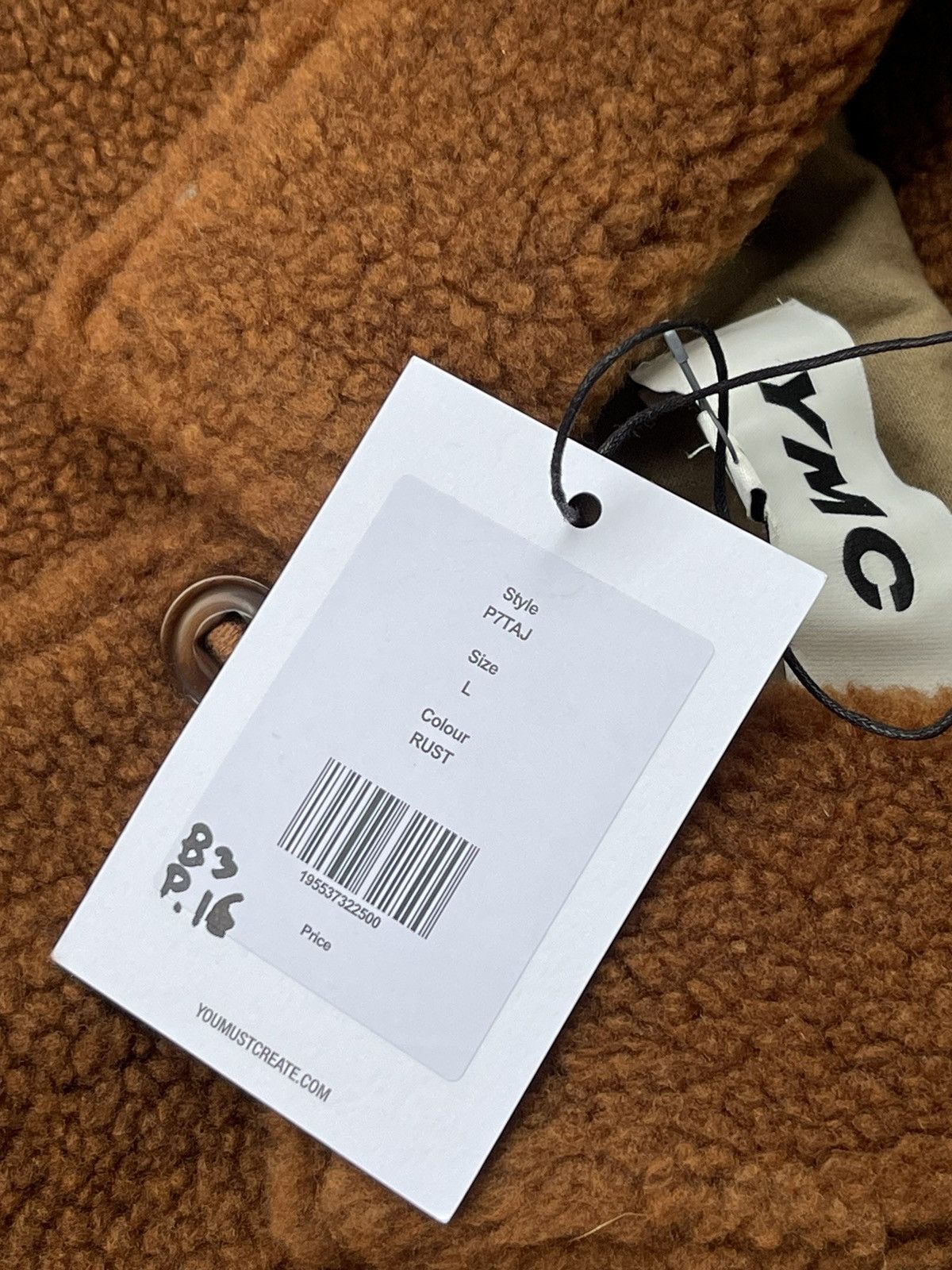 YMC !DS! SS23 YMC Labour Chore Rust Work Jacket Size US L / EU 52-54 / 3 - 23 Thumbnail