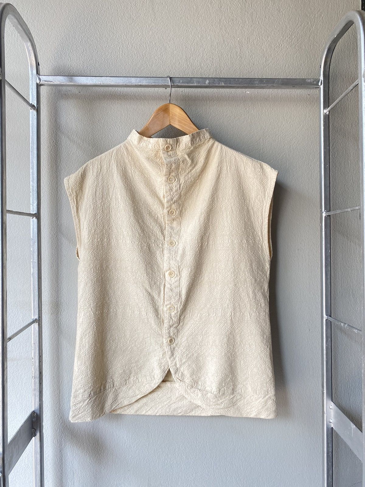 Plantation sleeveless shirt