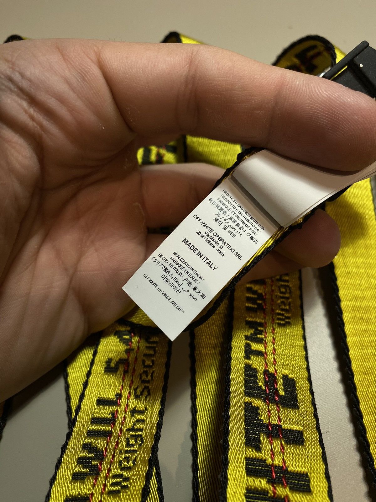 Off White Off White Industrial Belt Grailed