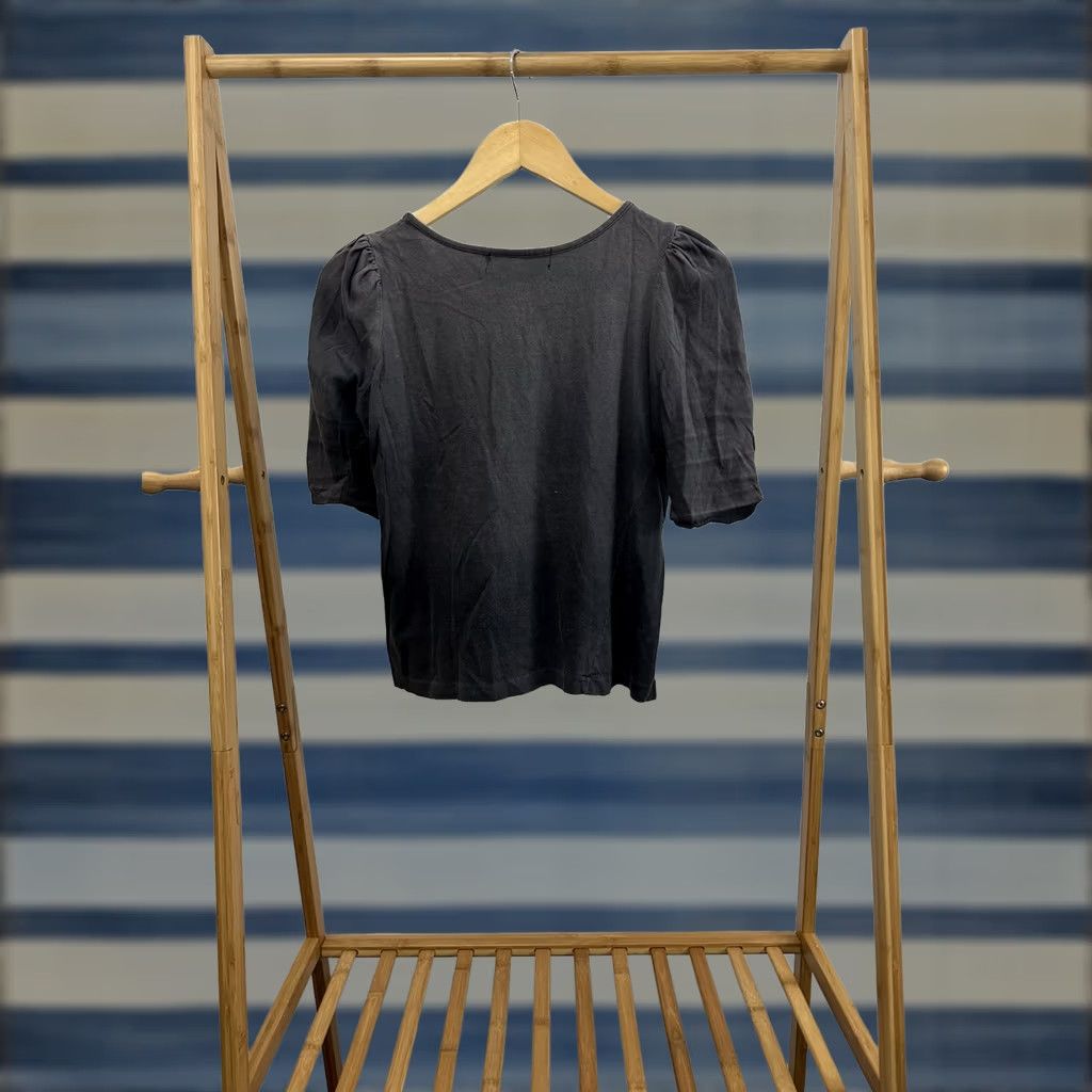 Vintage VTG Gradient Sun Faded Women's Worn WIP Work Cropped Top Shirt Blouse M Size M / US 6-8 / IT 42-44 - 1 Thumbnail