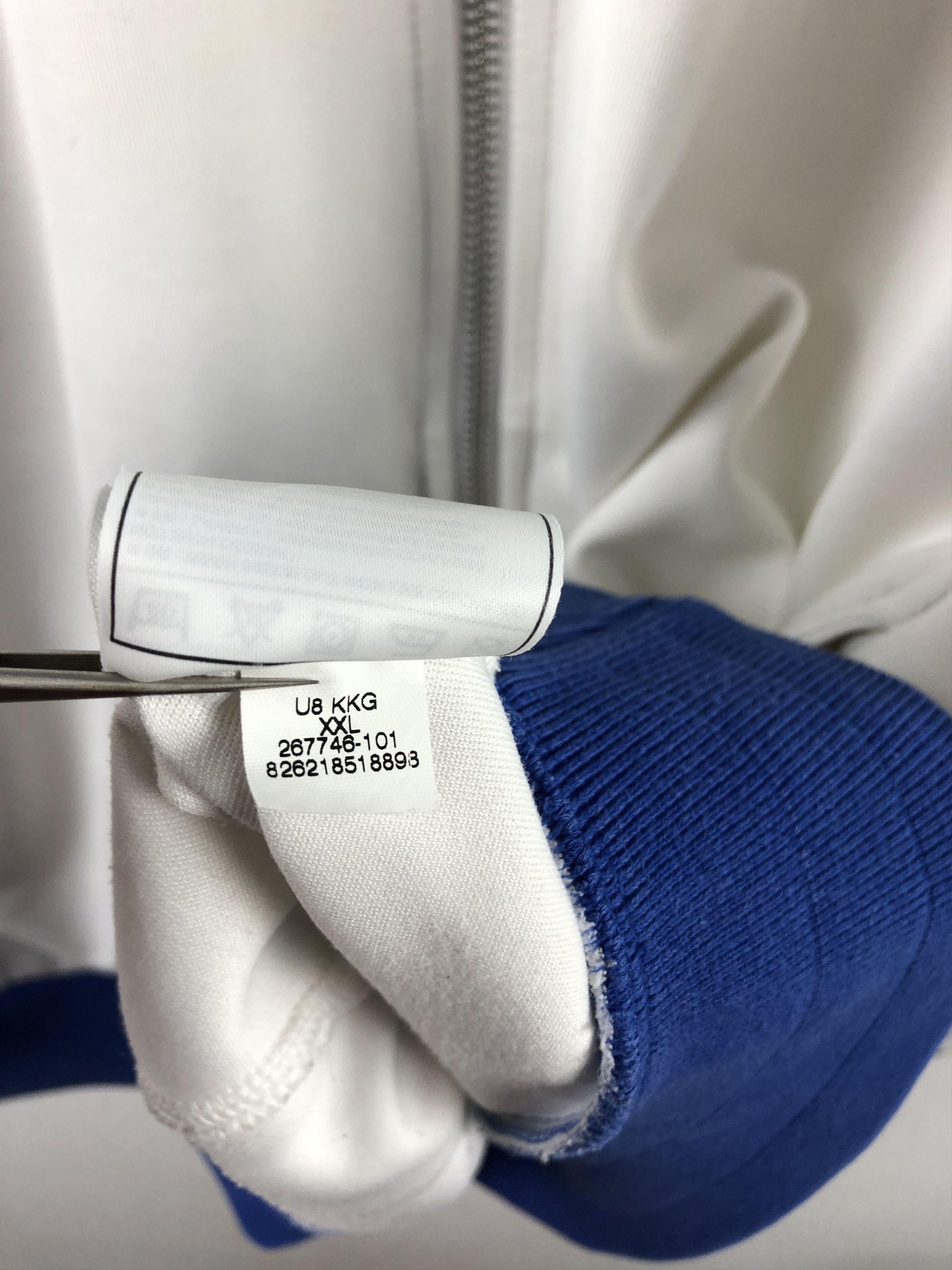 Nike × Vintage Vintage Nike Brazil Jacket Soccer Track Top White Zip Size US XXL / EU 58 / 5 - 17 Thumbnail