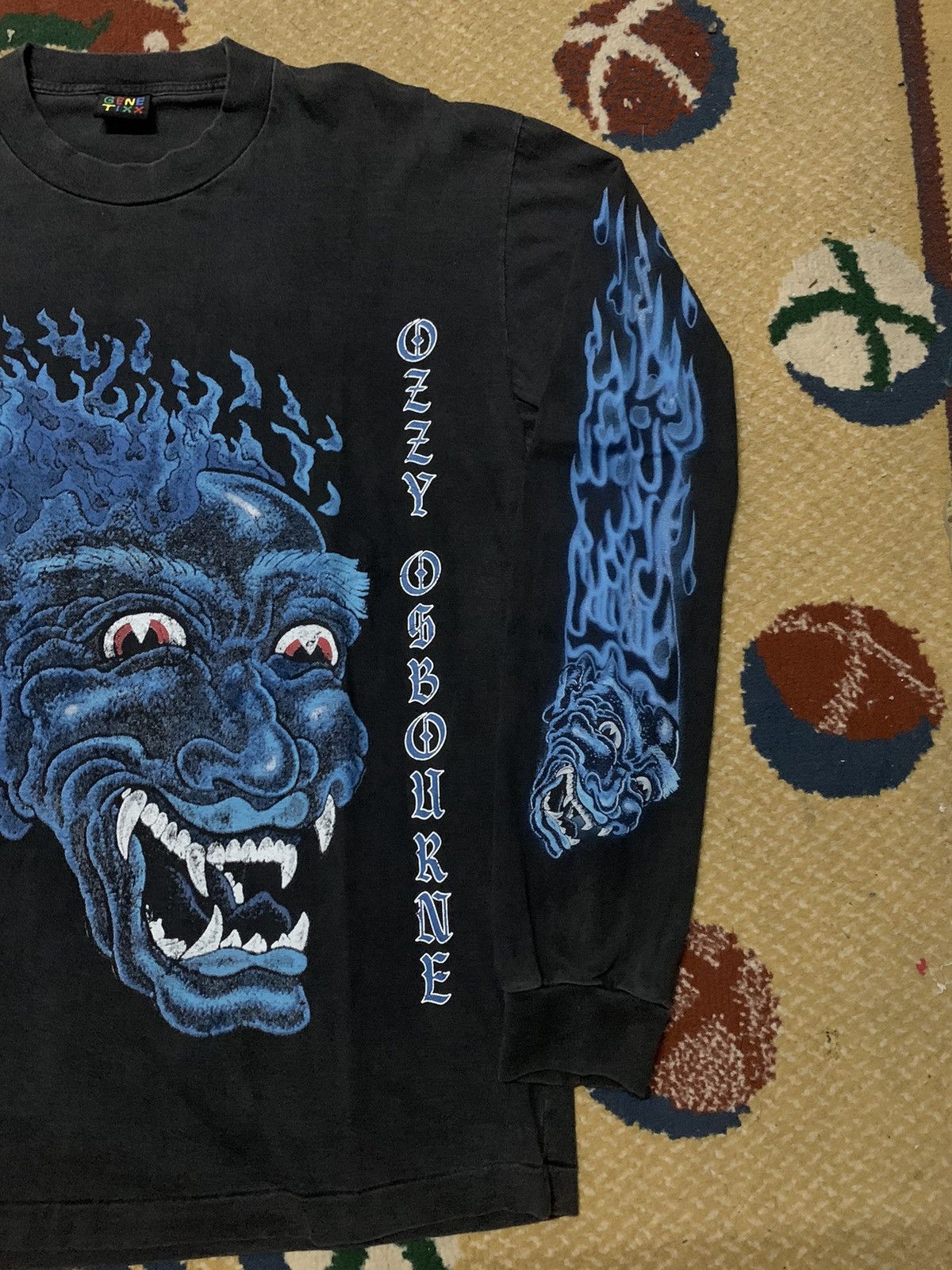 Ozzy Osbourne Rare Vintage Bootleg longslevee ozzy ousborne Size US XL / EU 56 / 4 - 4 Thumbnail
