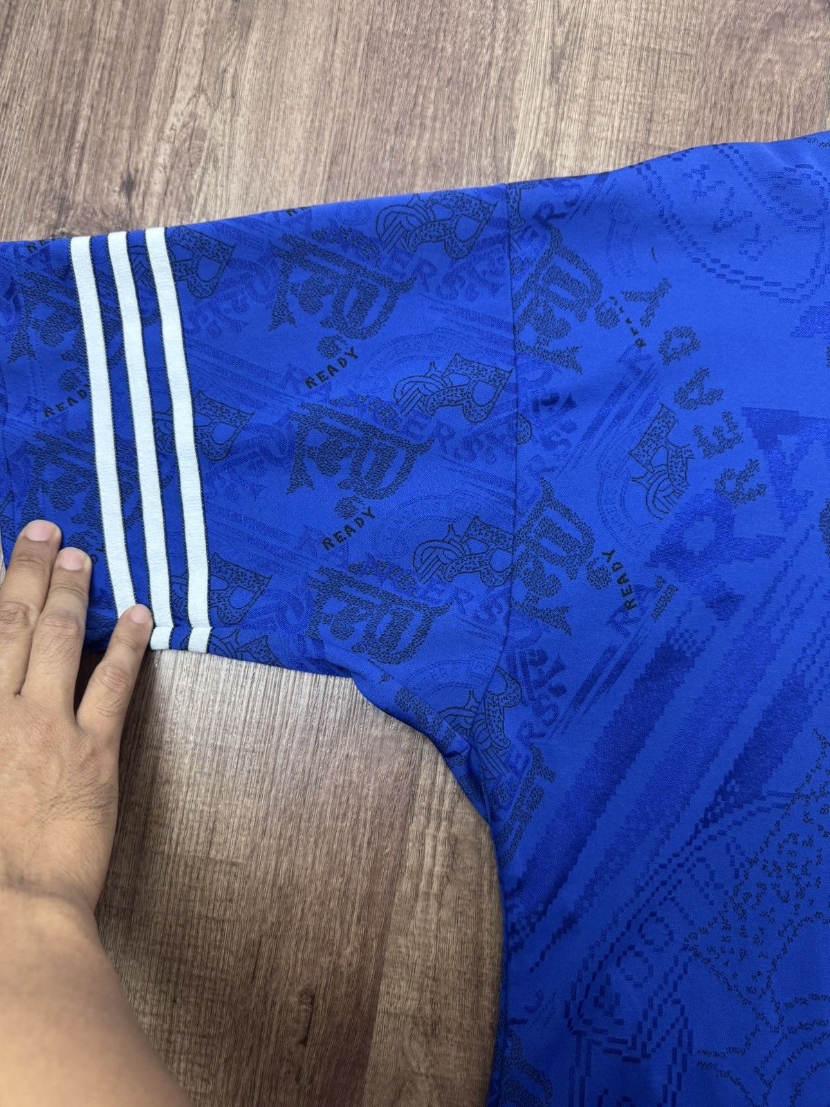Adidas VINTAGE RARE ADIDAS RANGERS 94-96 HOME FOOTBALL JERSEY Size US XL / EU 56 / 4 - 9 Thumbnail