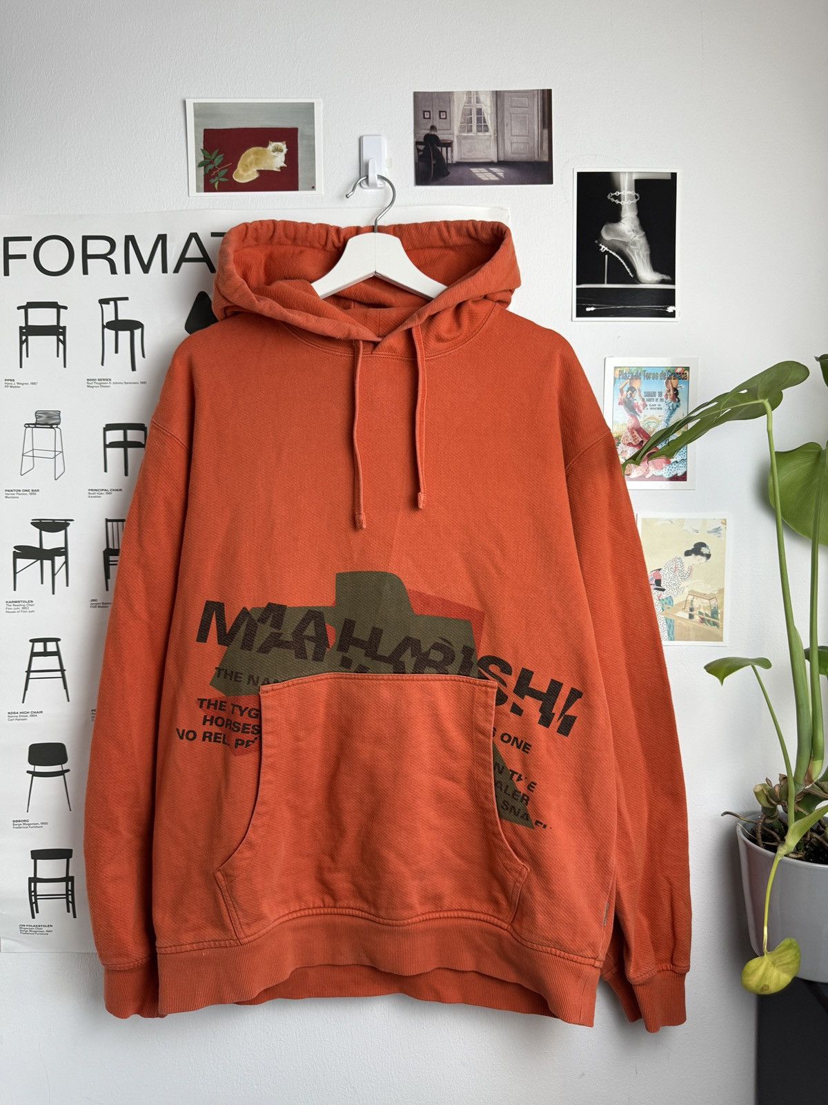 Maharishi Maharishi big logo baggy hoodie L Japan streetwear gorpcore Size US L / EU 52-54 / 3 - 1 Thumbnail