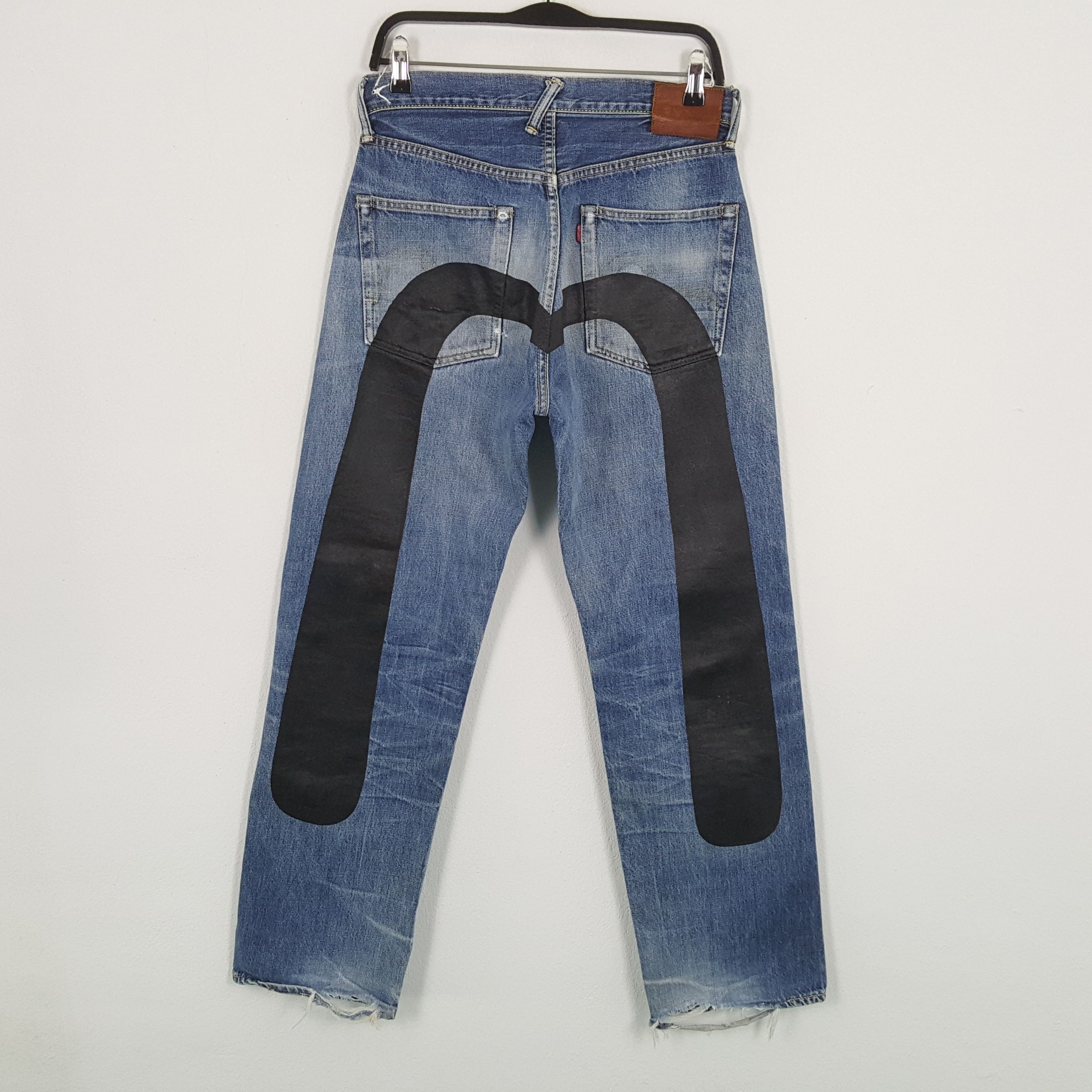 Evisu × Japanese Brand × Vintage EVISU Japanese Brand Streetwear Custom Daicock Jeans Size US 28 / EU 44 - 1 Thumbnail