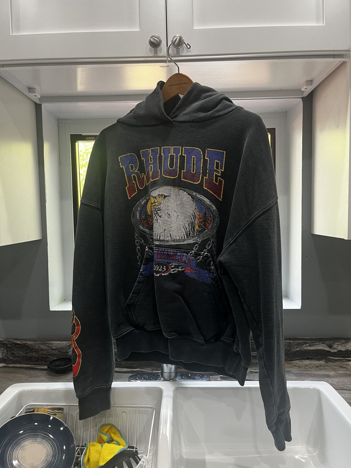 Rhude Rhude “Screaming Eagle Hoodie Size US M / EU 48-50 / 2 - 1 Thumbnail