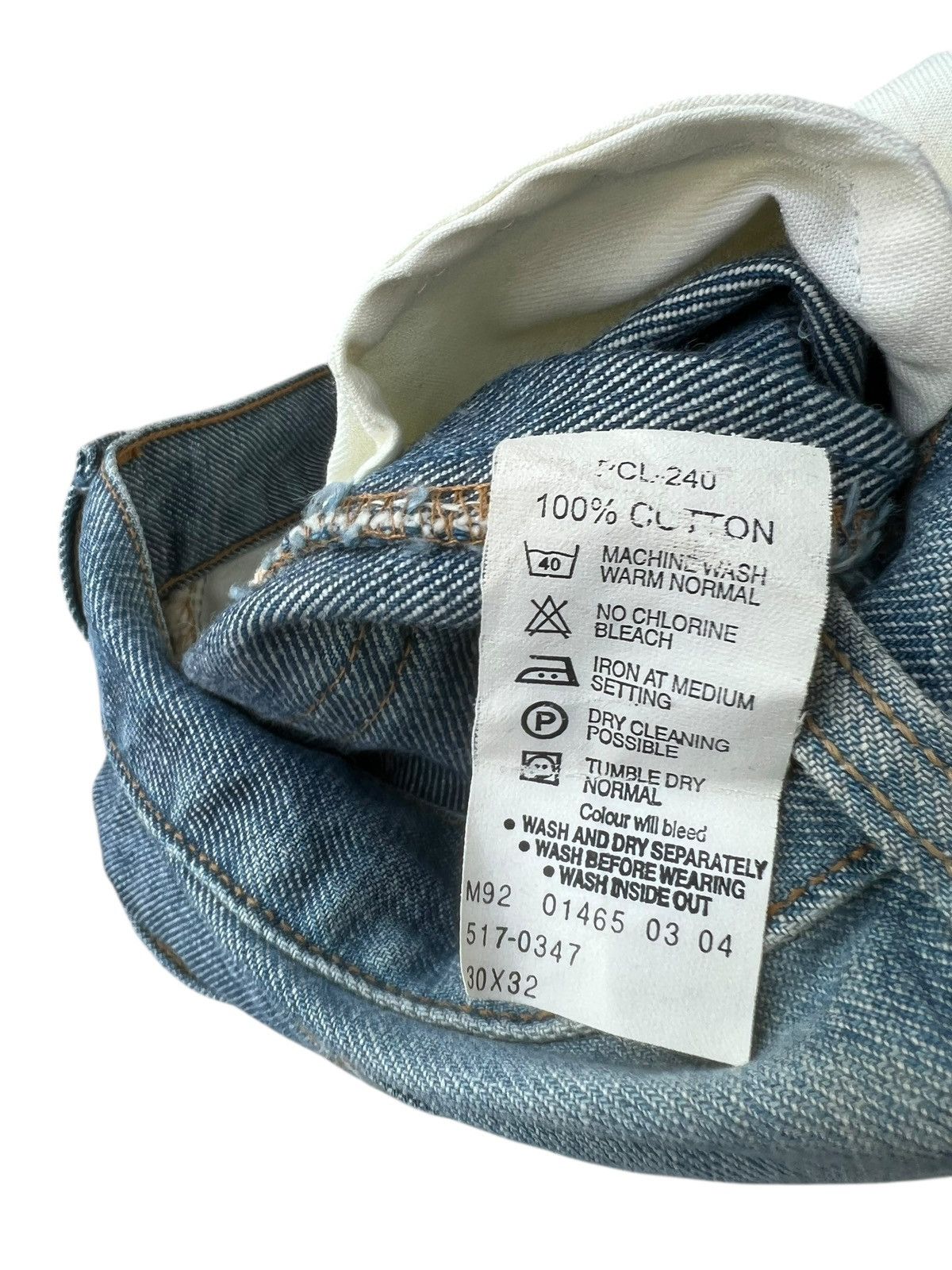 Levi's RARE! 2004 Levi’s 517 Denim Bootcut Jeans Size US 30 / EU 46 - 22 Thumbnail