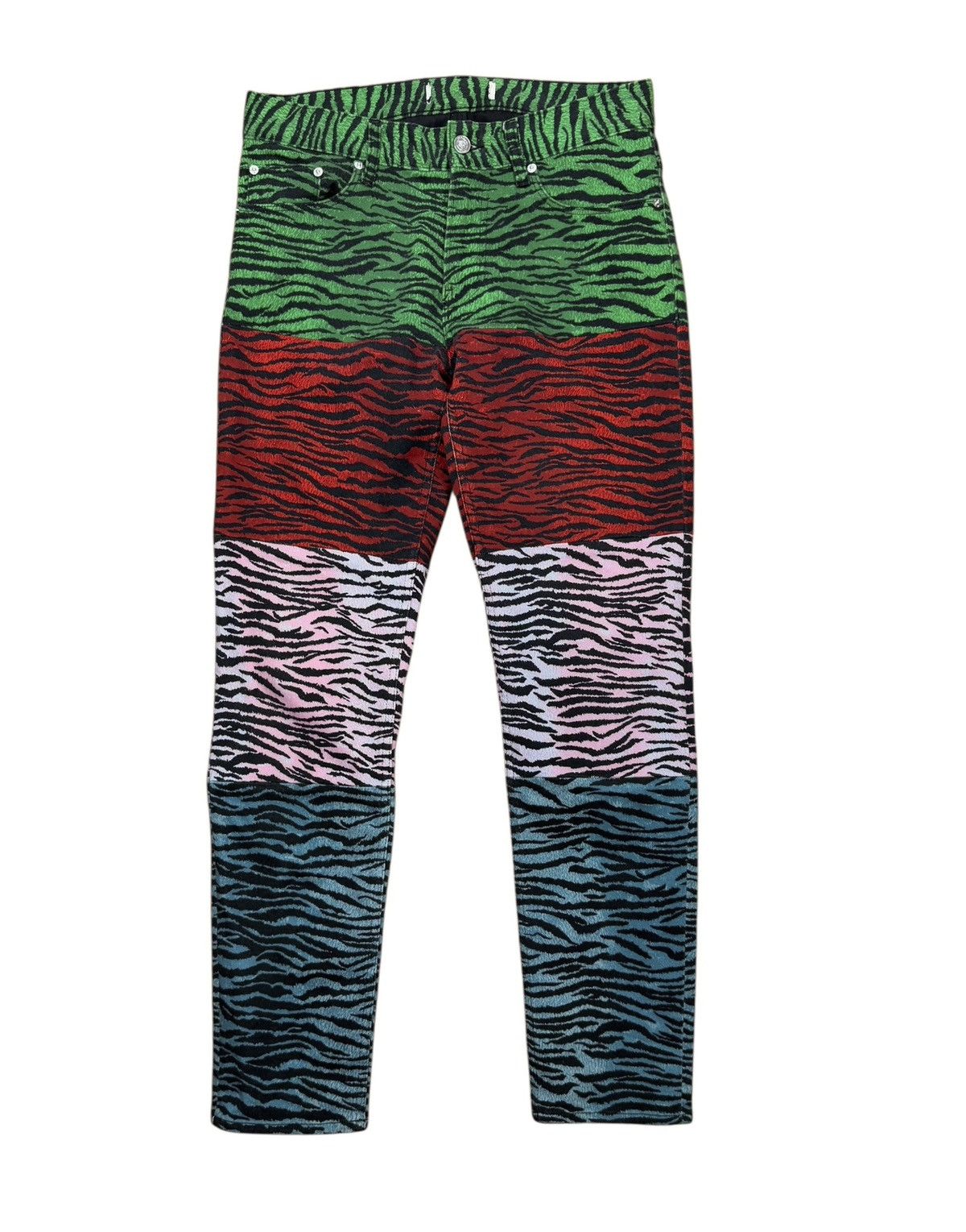H&M × Kenzo Kenzo Jungle H&M Multicolor Animal Printed Jeans size 31 Size 31" - 12 Thumbnail