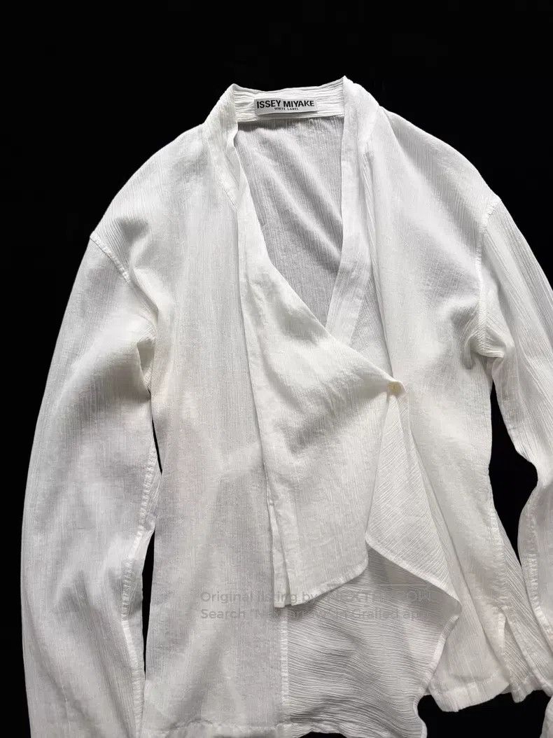 Issey Miyake Issey Miyake White Coat Size M / US 6-8 / IT 42-44 - 6 Thumbnail