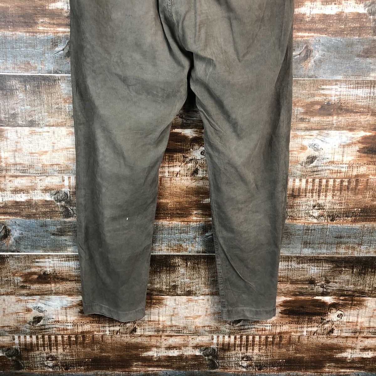 Japanese Brand × Vintage Shark Park Green faded vintage Casual Pants #A2447 Size US 31 - 15 Thumbnail