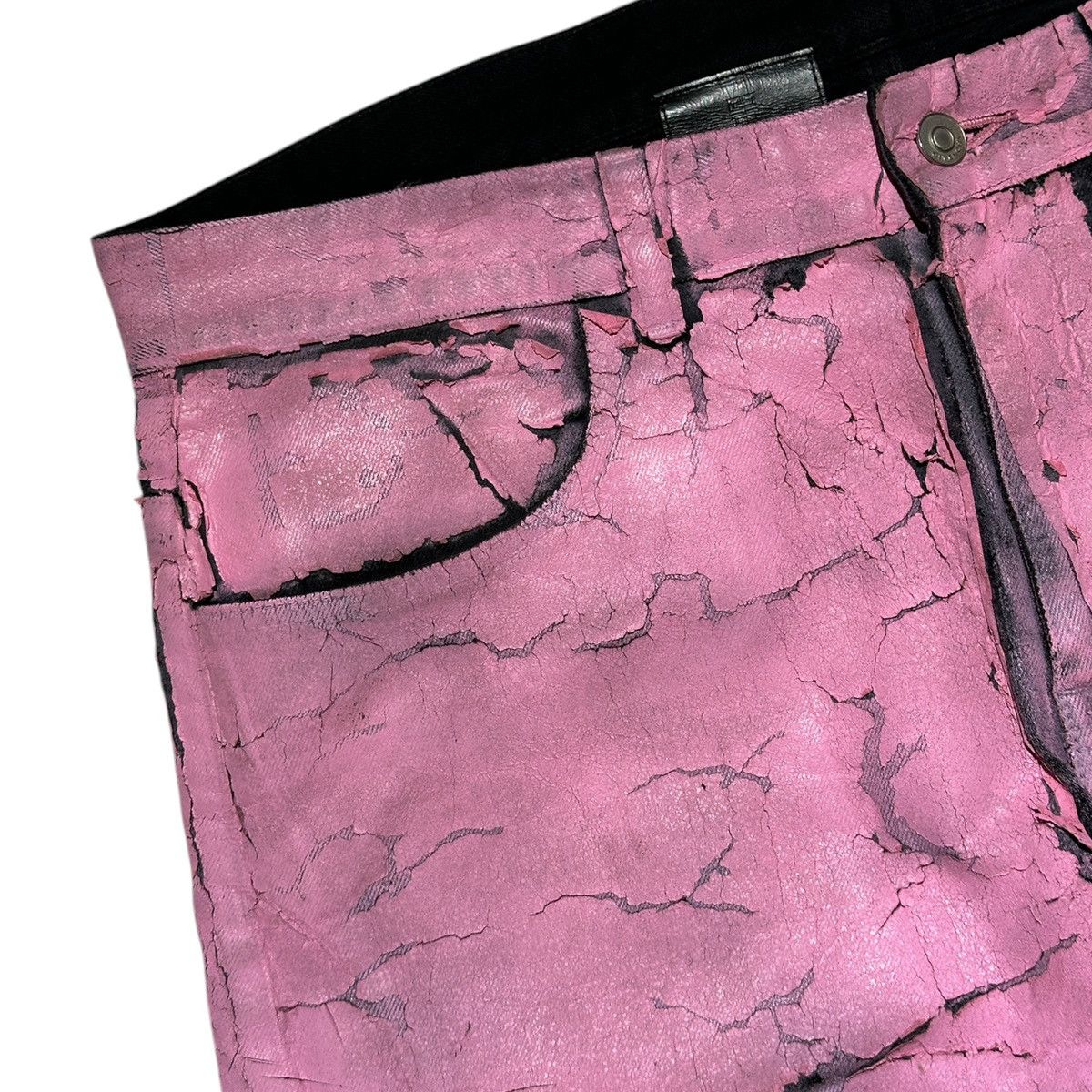 Givenchy Crackled painted thigh zip denim Size US 34 / EU 50 - 2 Thumbnail