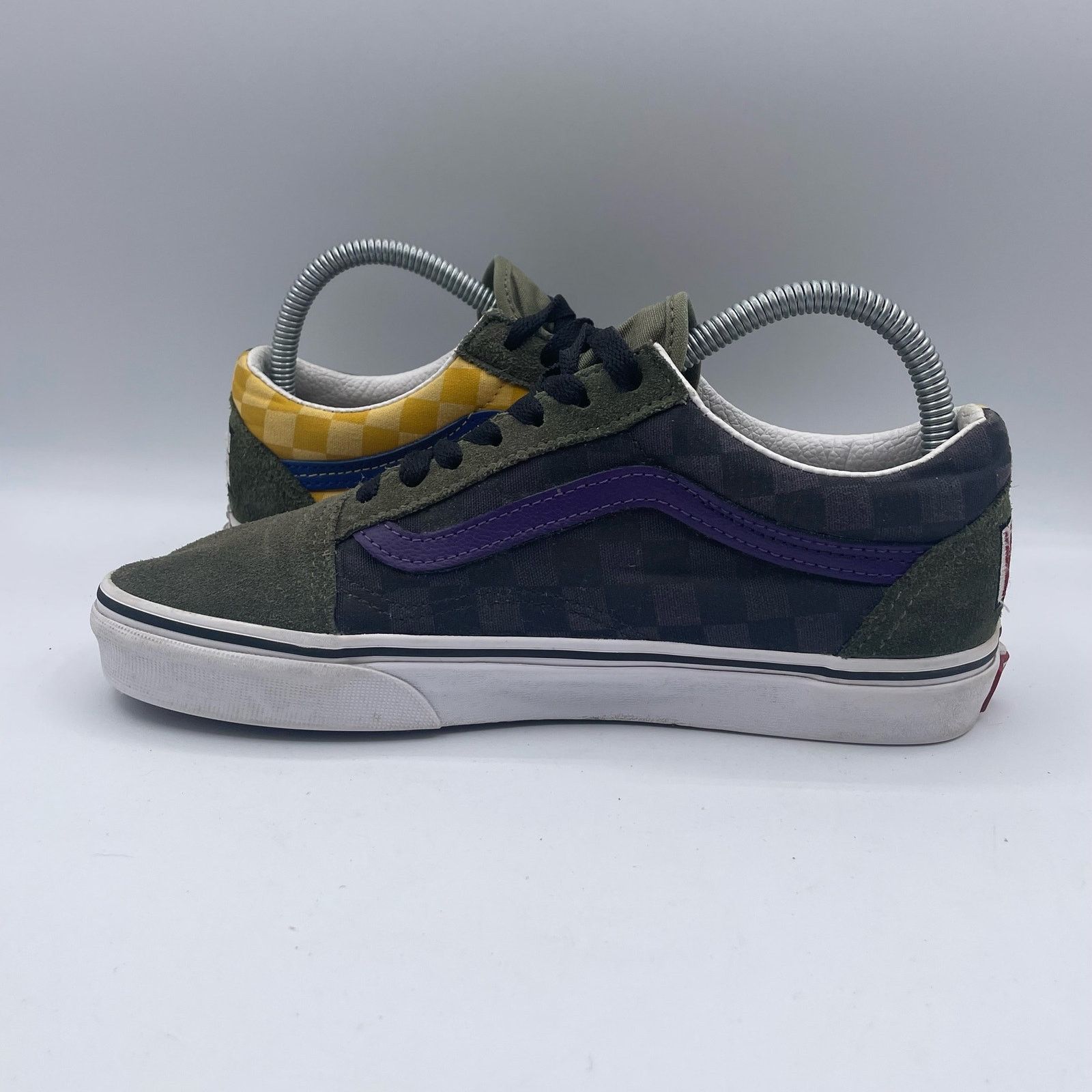 Vans VANS OTW Old Skool Shoes Rally Mix Green Yellow Check 6 7.5 Size US 6 / EU 39 - 6 Thumbnail