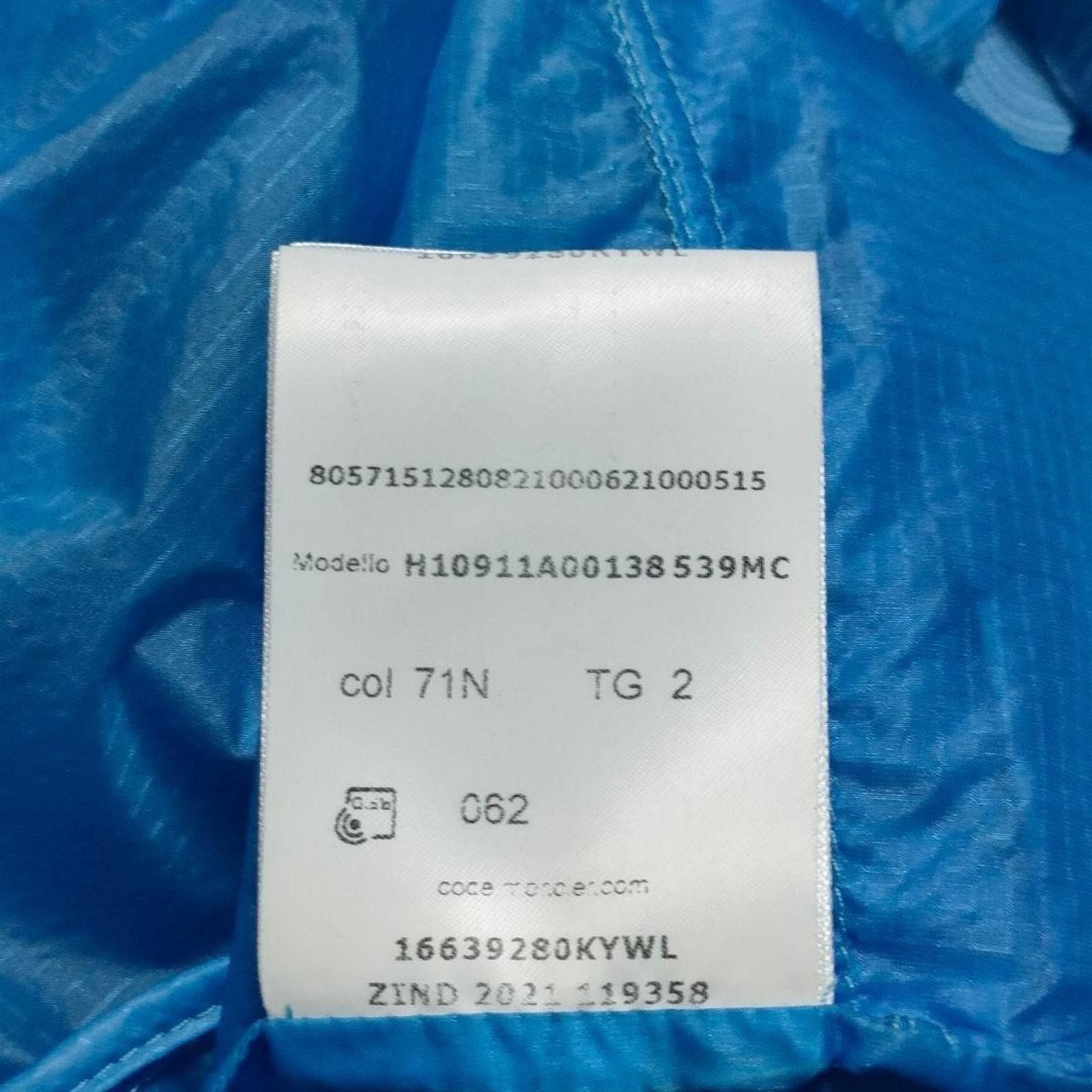 Moncler Moncler - Blue Lightweight Hooded Windbreaker Jacket Size US M / EU 48-50 / 2 - 9 Thumbnail