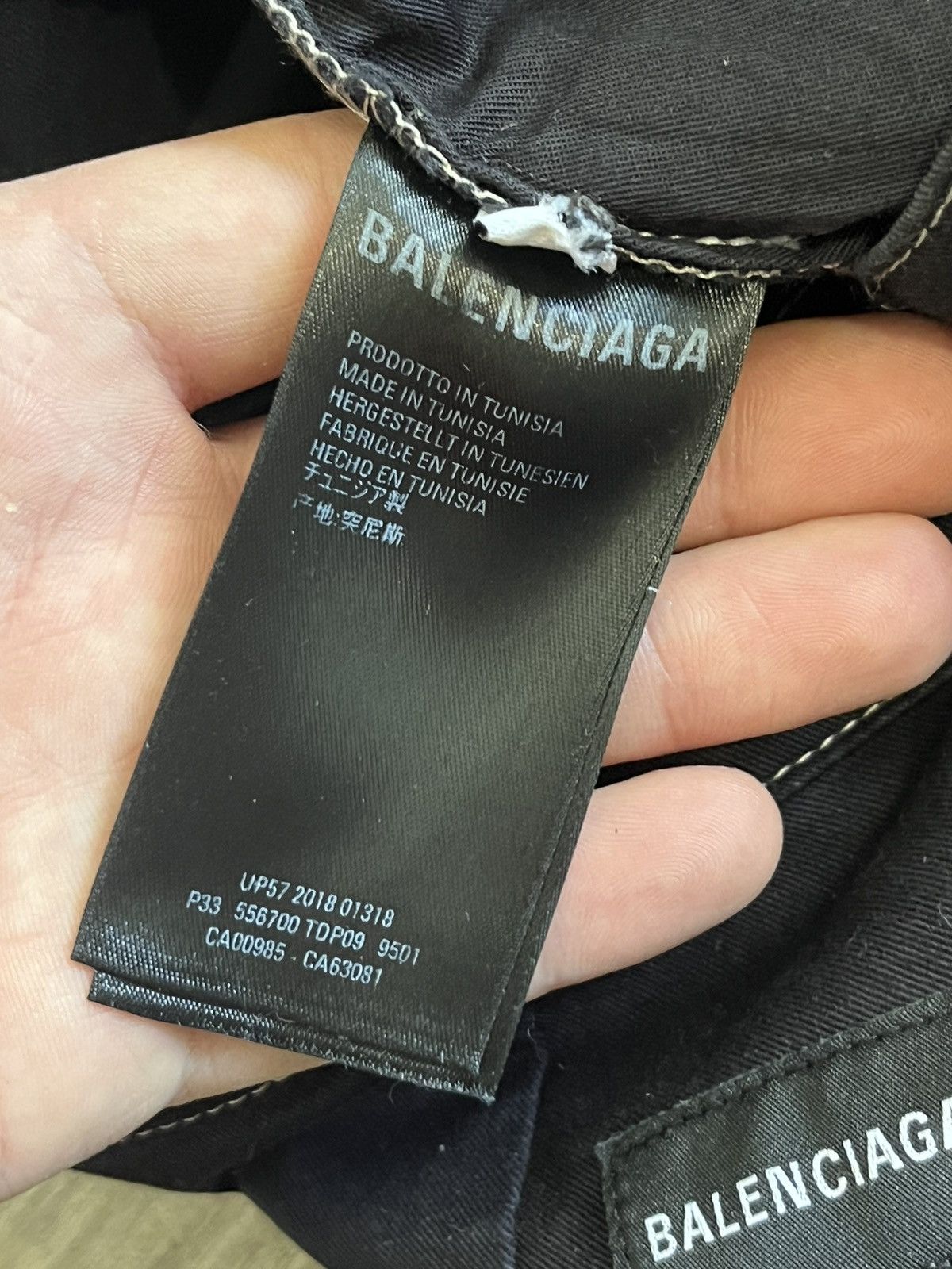Balenciaga Wide Leg Work Pants demna Size US 32 / EU 48 - 8 Thumbnail