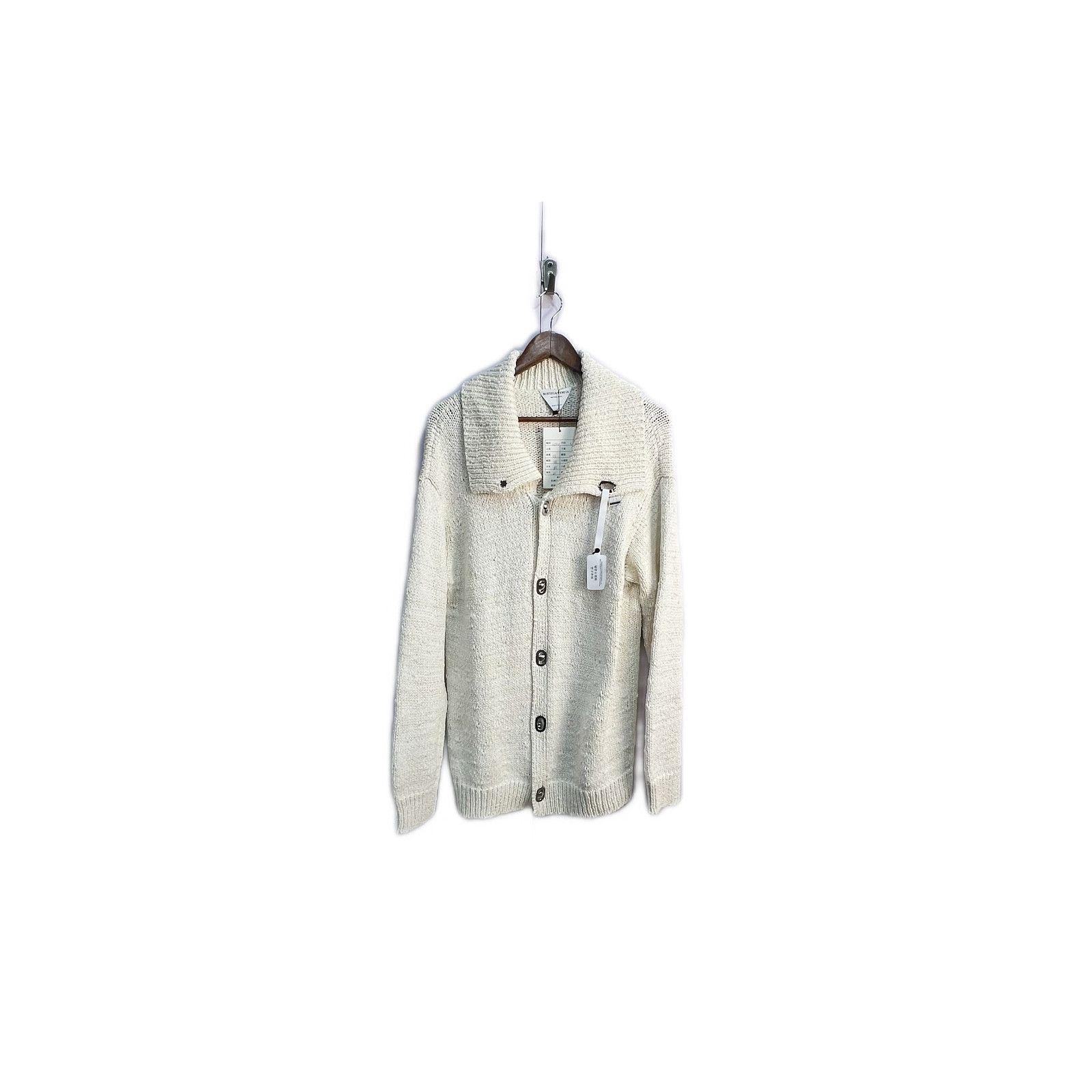 Bottega Veneta Bottega Veneta Metal Button Knit Cardigan Size S Size S / US 4 / IT 40 - 1 Thumbnail
