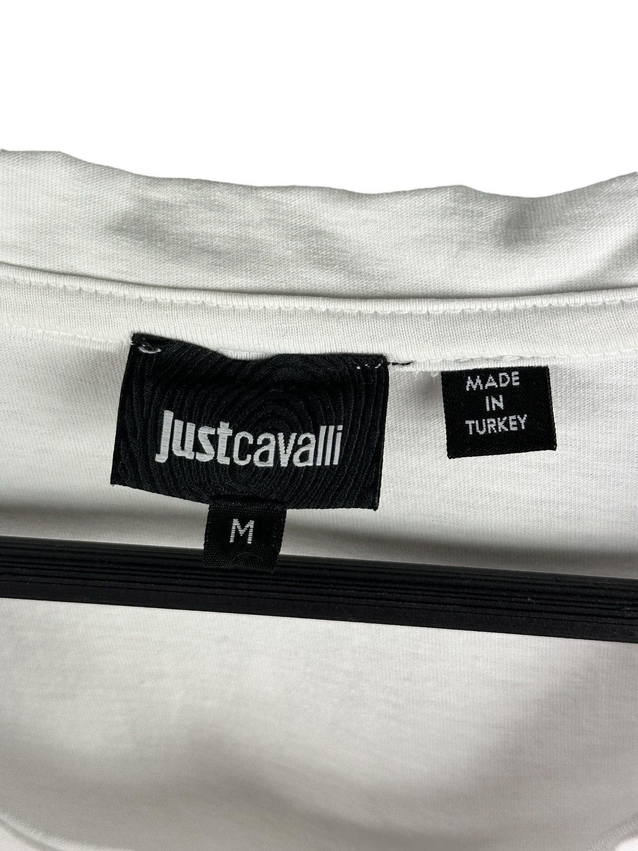 Just Cavalli Just Cavalli Men’s White T-Shirt Size US M / EU 48-50 / 2 - 6 Thumbnail
