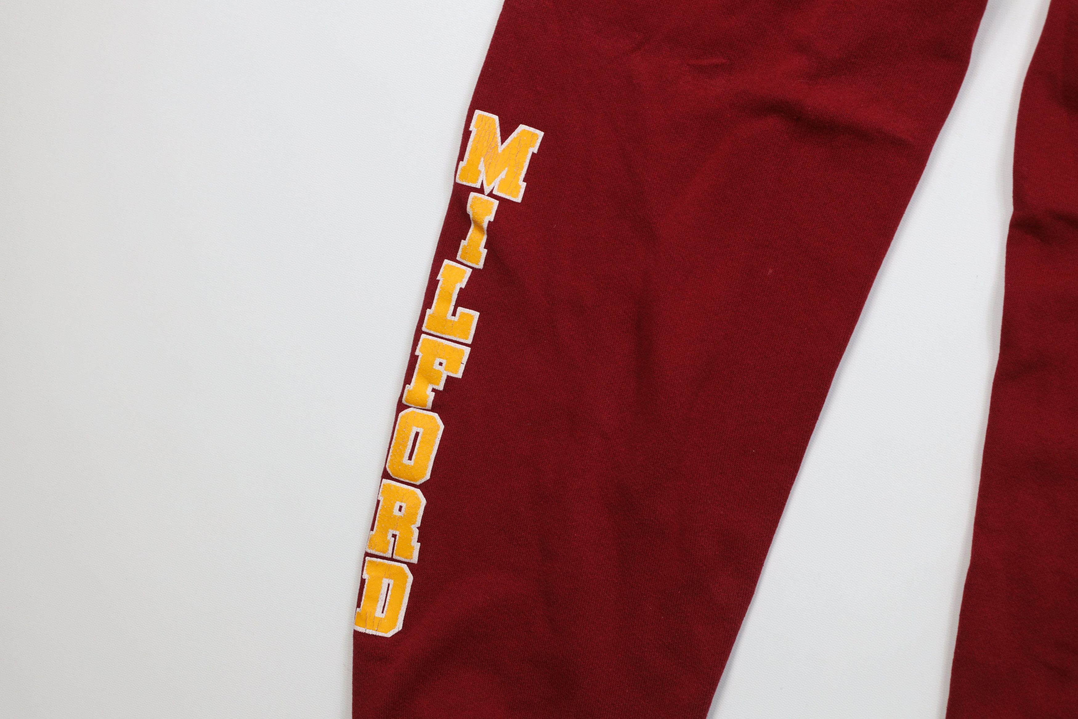 Vintage Vintage 70s Streetwear Sweatpants Joggers Pants Red USA Size US 36 / EU 52 - 6 Thumbnail