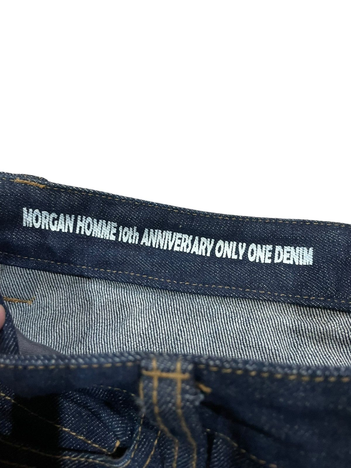 Designer Morgan Homme Sample 10th Anniversary Only One Denim Size US 34 / EU 50 - 17 Thumbnail