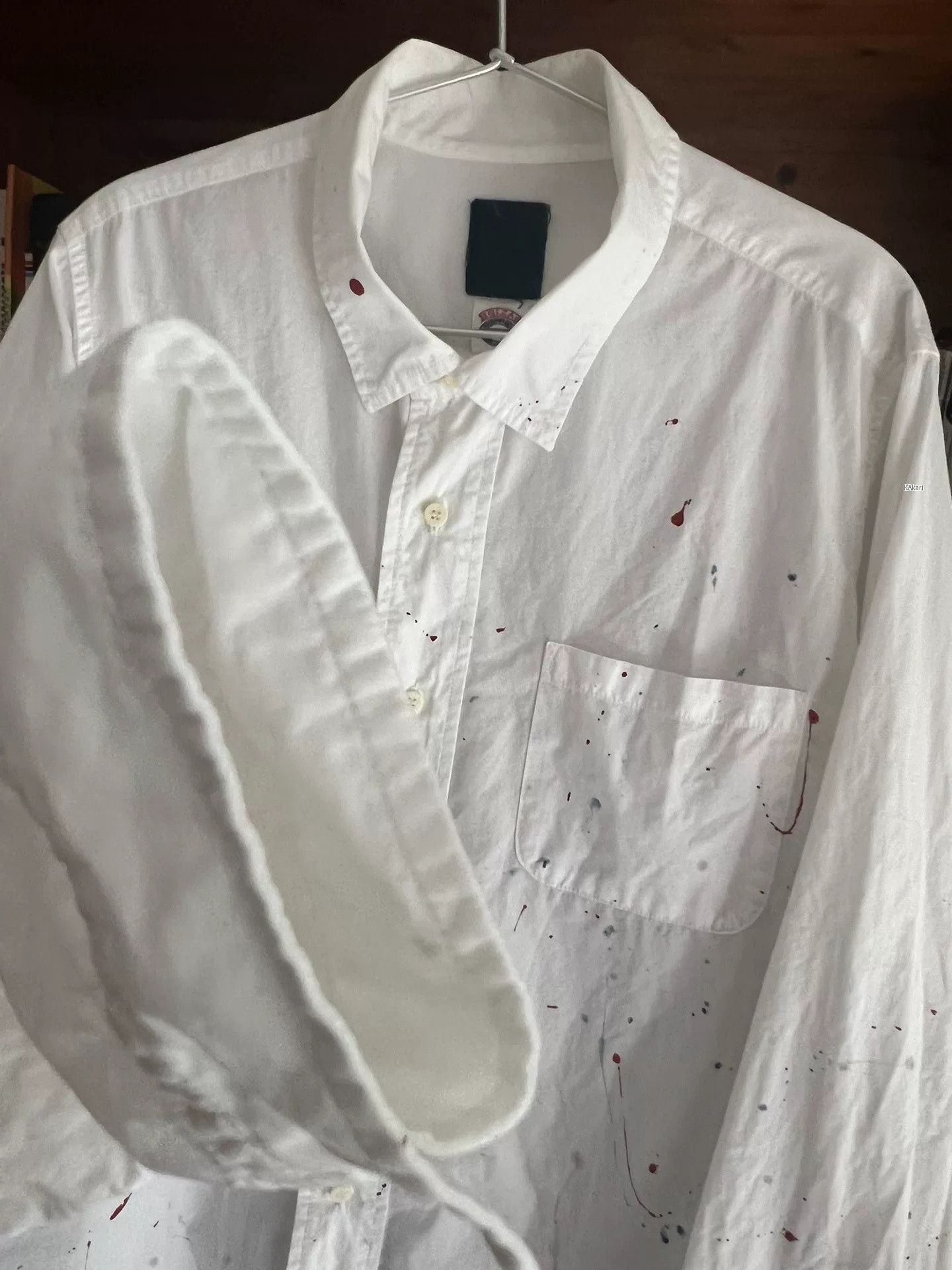 Visvim VISVIM ICT Cecile Long Sleeve Shirt Size US XL / EU 56 / 4 - 5 Thumbnail