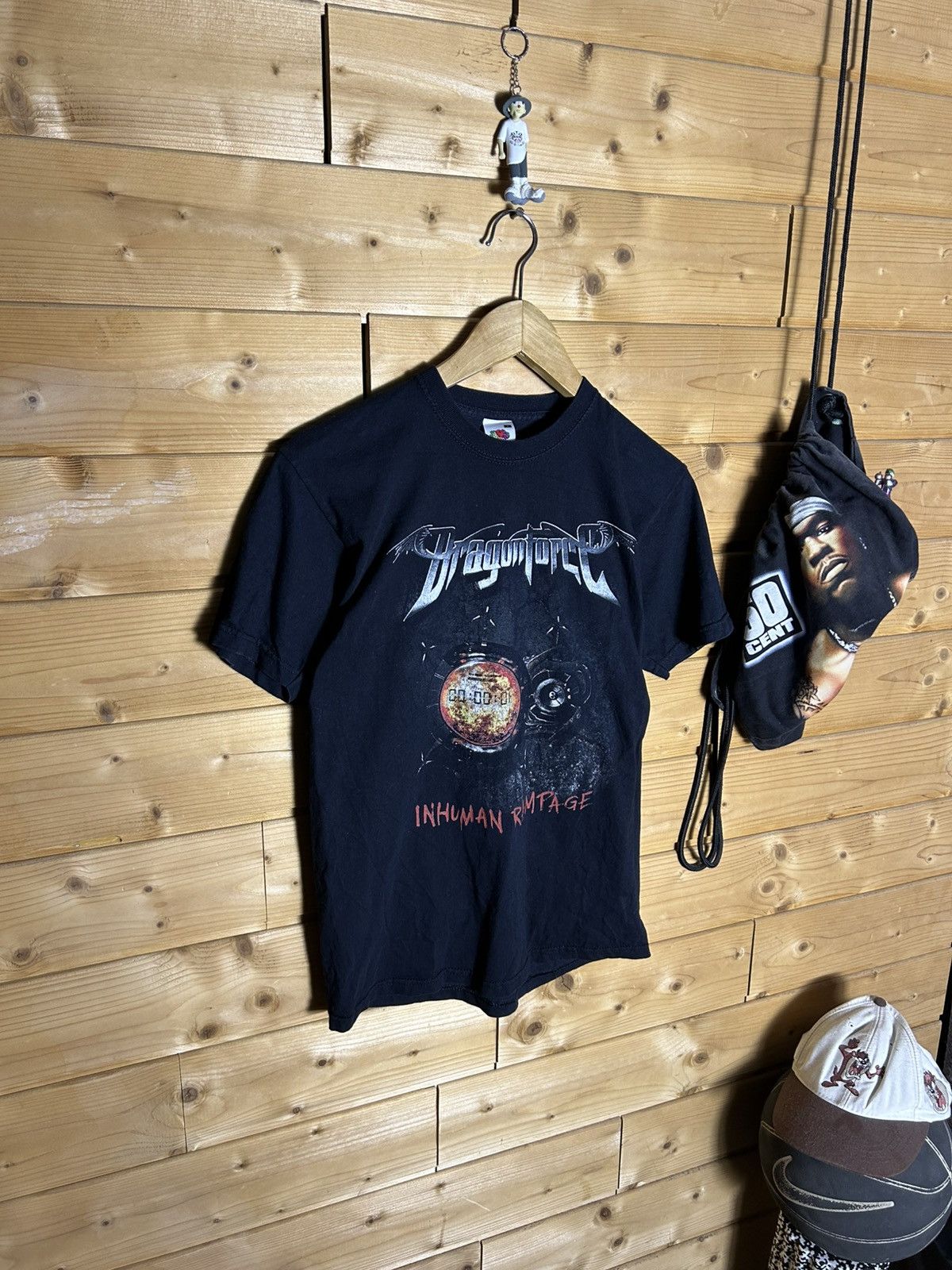 Vintage Vintage 00’s Dragonforce 2007 tour t shirt Size US S / EU 44-46 / 1 - 1 Thumbnail