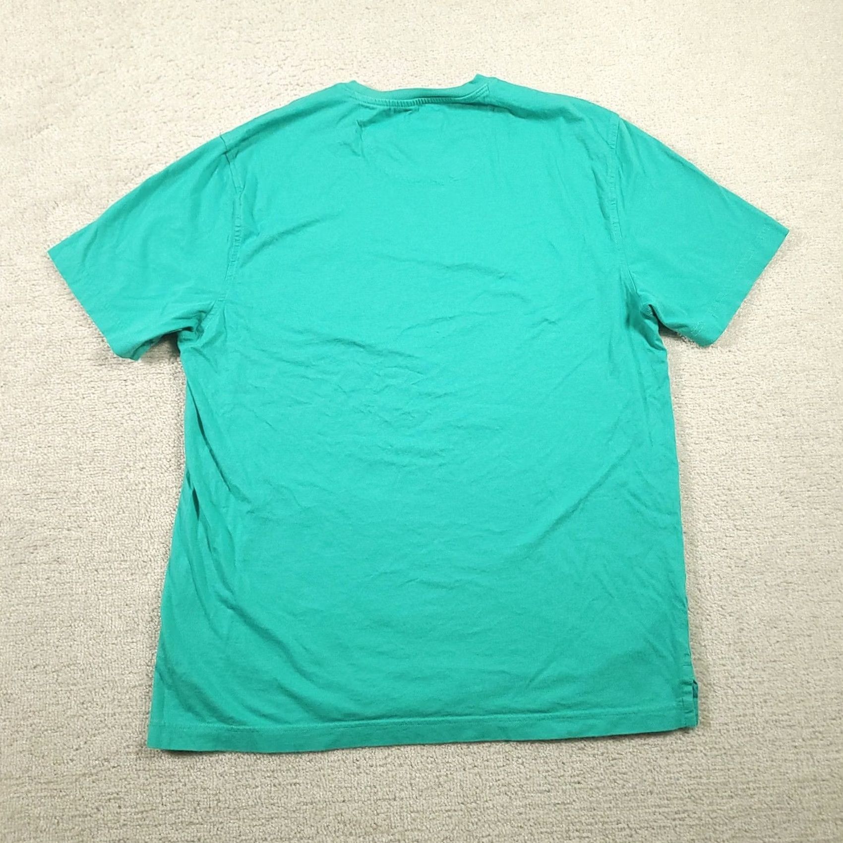 AQUA VINTAGE Greg Norman Pocket Tee Shirt Short Sleeve Sz L Bright Aqua Mens T-Shirt Cotton Pocket Short Sleeve Crew Neck 3XL Size US XXL / EU 58 / 5 - 7 Thumbnail