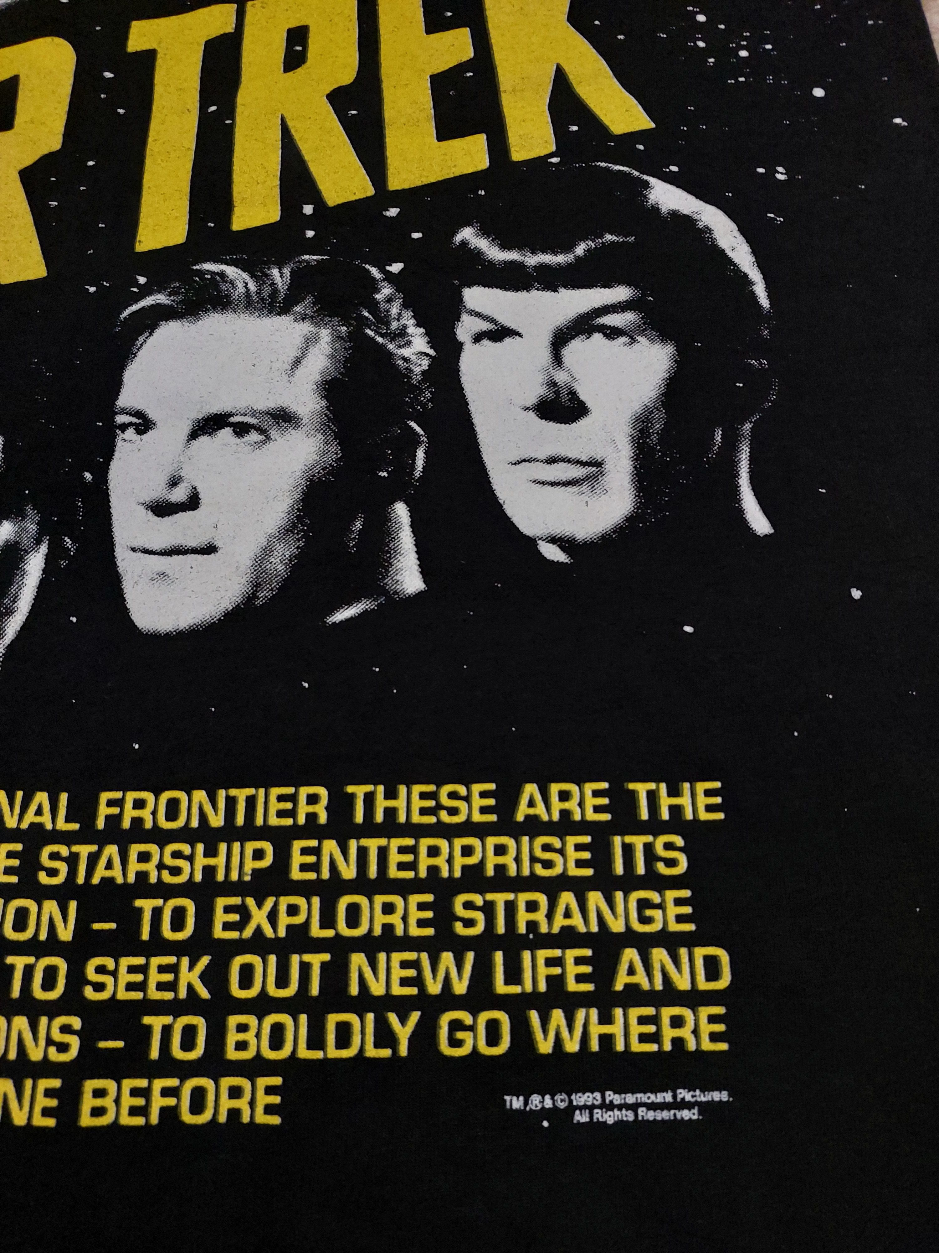 Other Vintage 1993 STAR TREK 'Deep Space Nine' Size US XL / EU 56 / 4 - 4 Thumbnail