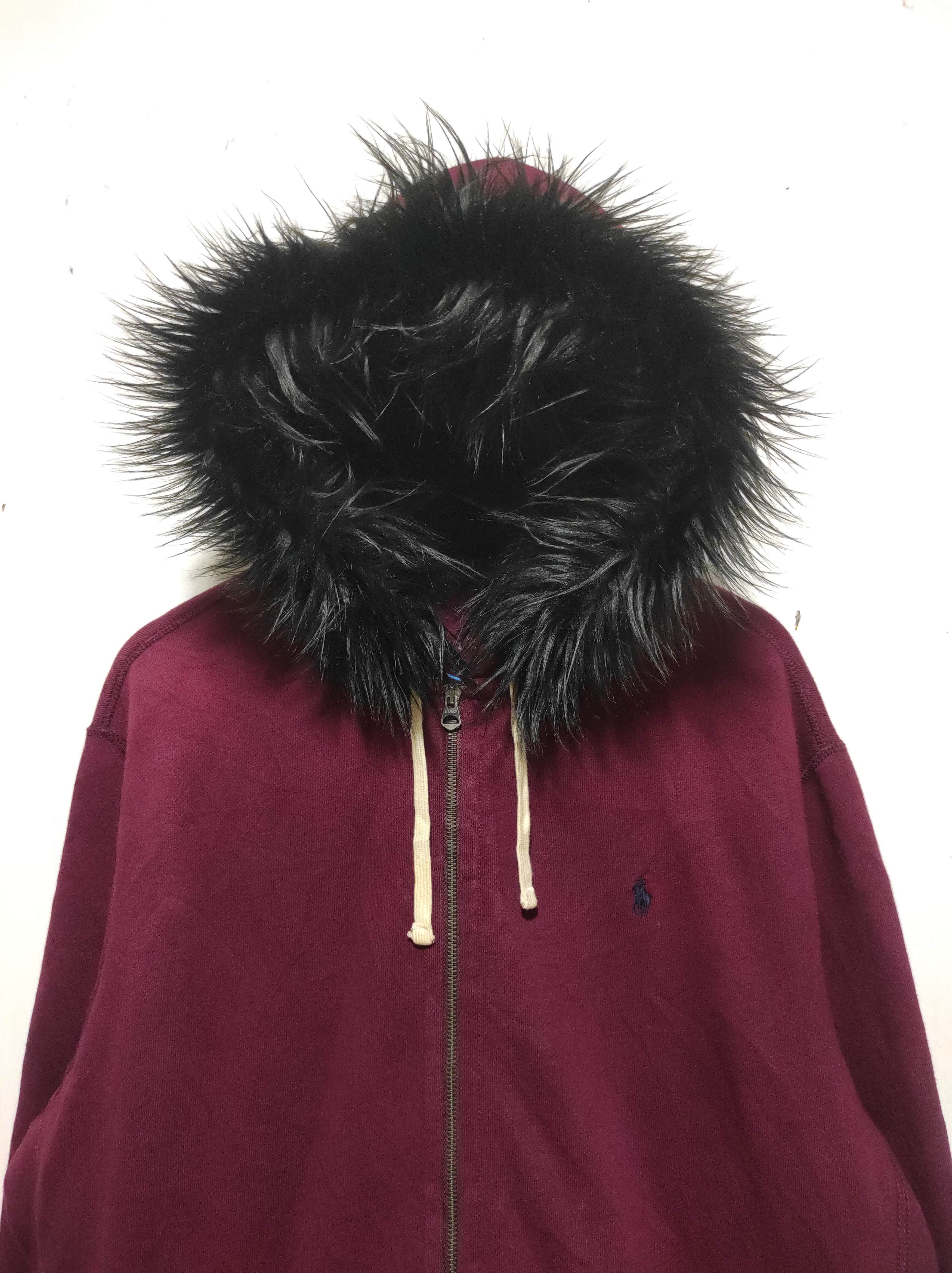 If Six Was Nine Polo Ralph Lauren Zipper Fur Hoodie LGB IfSixWasNine style Size US XL / EU 56 / 4 - 3 Thumbnail