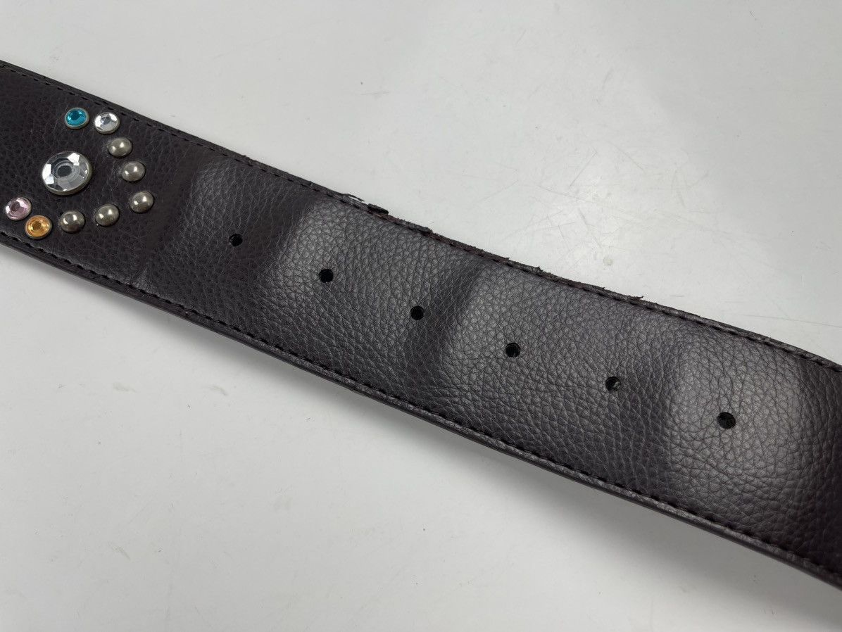 Other studded pvc belt tg2 Size 36 - 3 Thumbnail