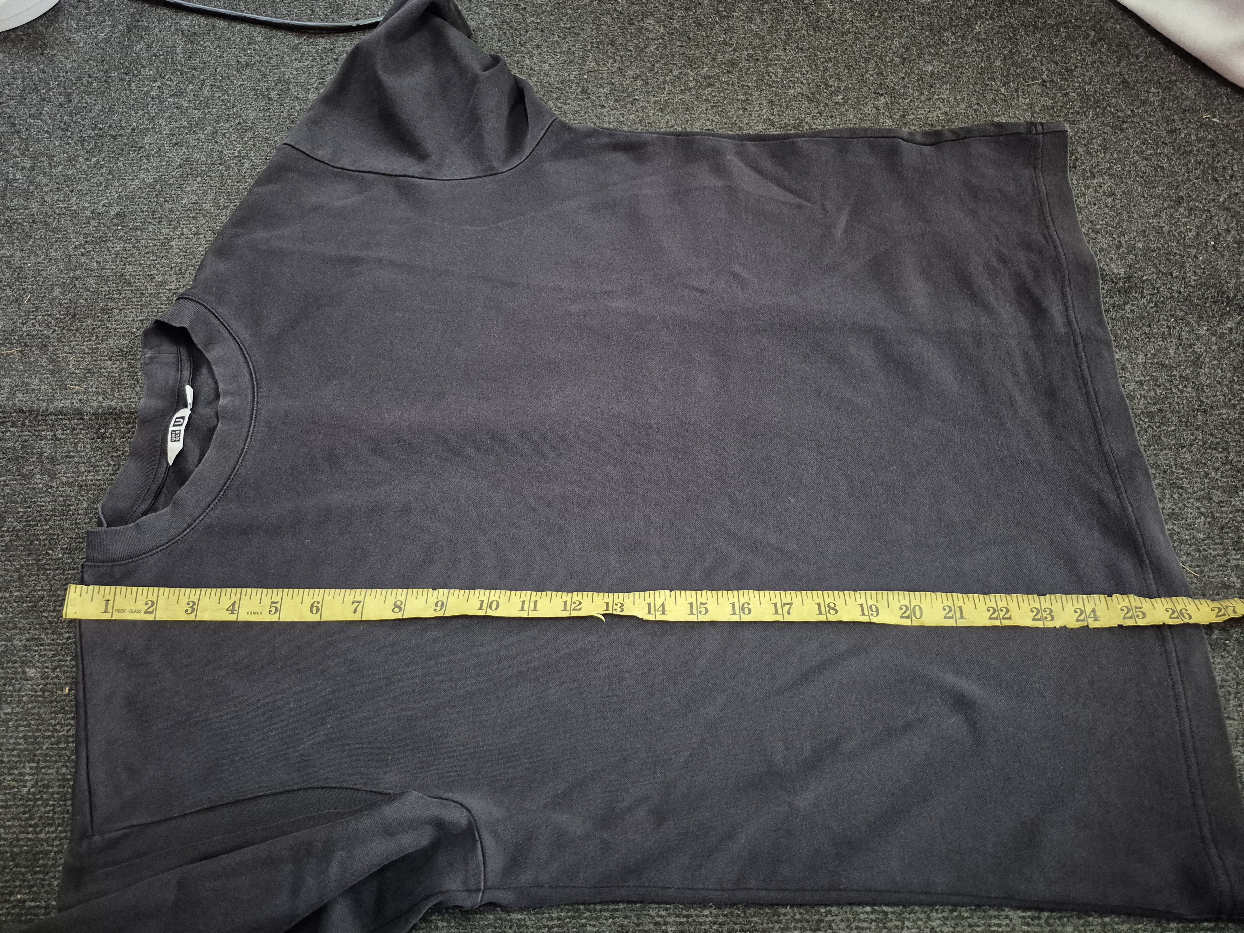 Lemaire × Uniqlo 🔥 Uniqlo U Lemaire Plain Black Airism Tee Size US L / EU 52-54 / 3 - 7 Thumbnail