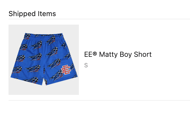 Eric Emanuel Matty Boy Eric Emanuel Blue Shorts Small Size US 30 / EU 46 - 7 Thumbnail