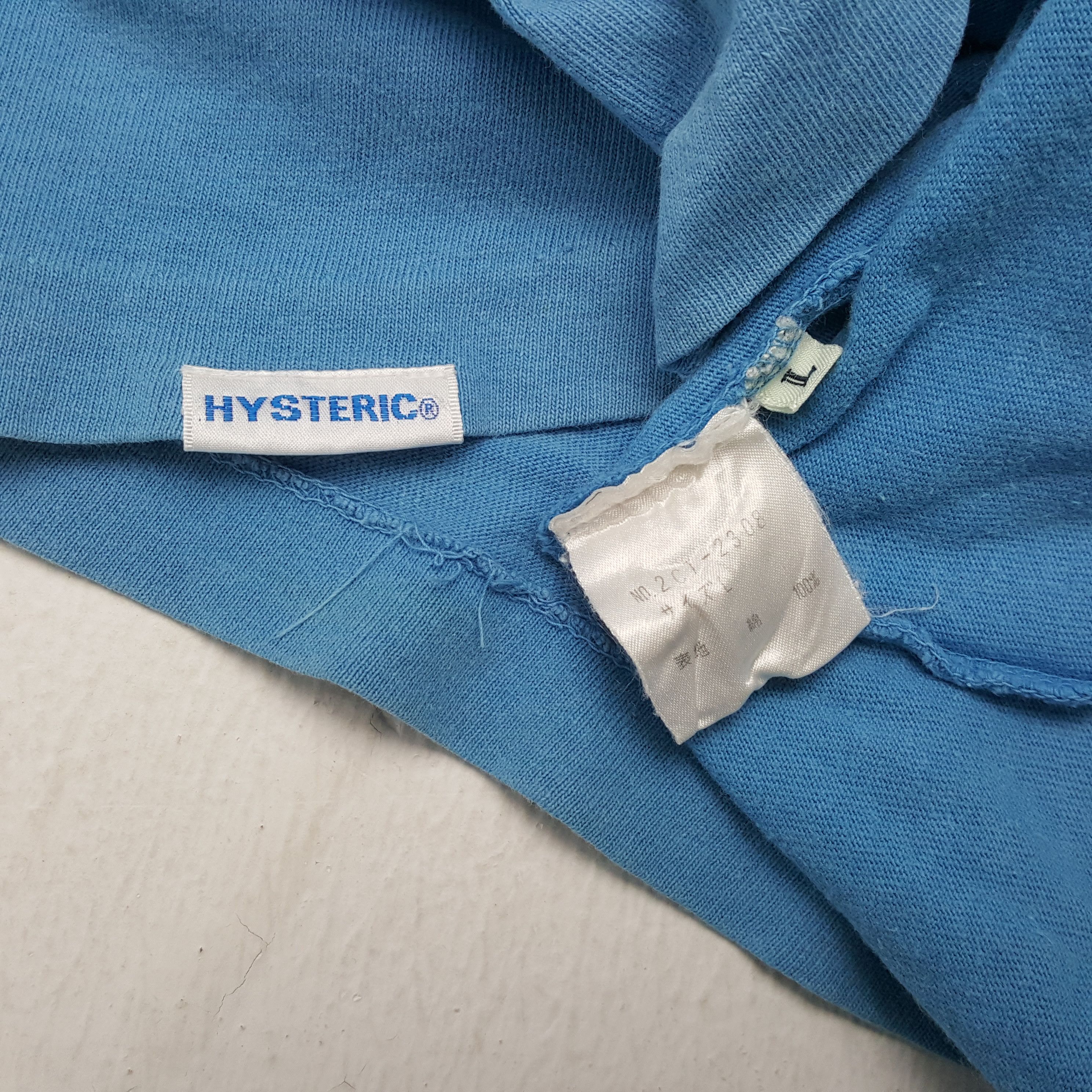 Hysteric Glamour HYSTERIC GLAMOUR Japanese Brand Streetwear Style Tshirt Size US L / EU 52-54 / 3 - 5 Thumbnail