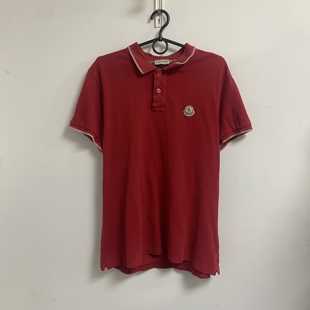 Moncler Moncler polo shirt red Size US XL / EU 56 / 4 - 1 Thumbnail