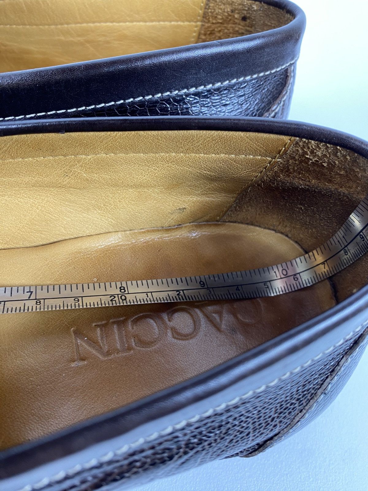 Other Caccin Loafers Genuine Cayman Leather size EU6 US7 Size US 7 / EU 40 - 11 Thumbnail