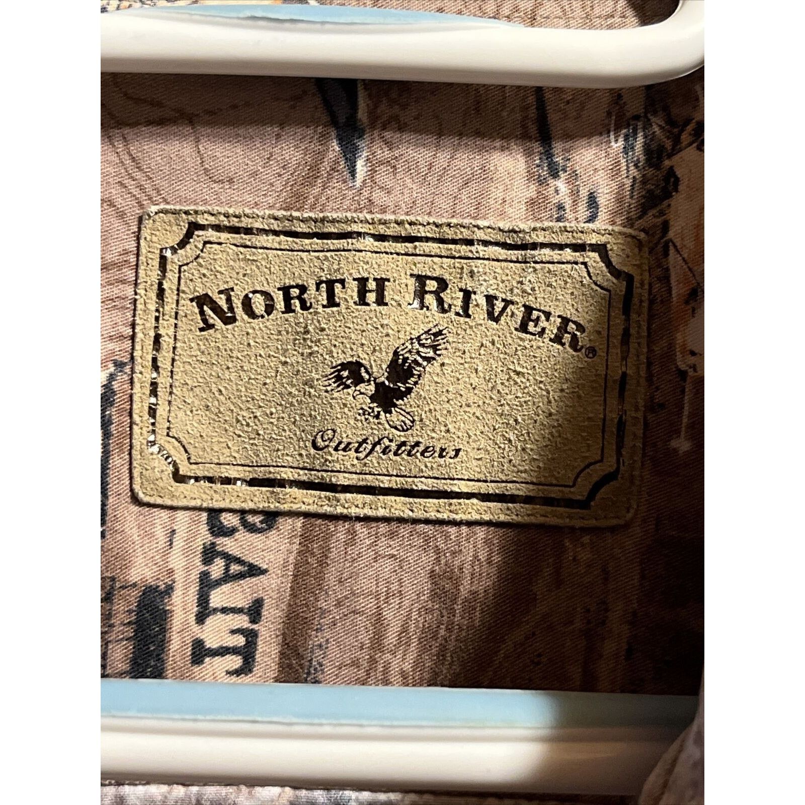 North River Outfitters North River Outfitters Shirt Men XL Brown Bait Shop Fish EUC Size US XL / EU 56 / 4 - 2 Thumbnail